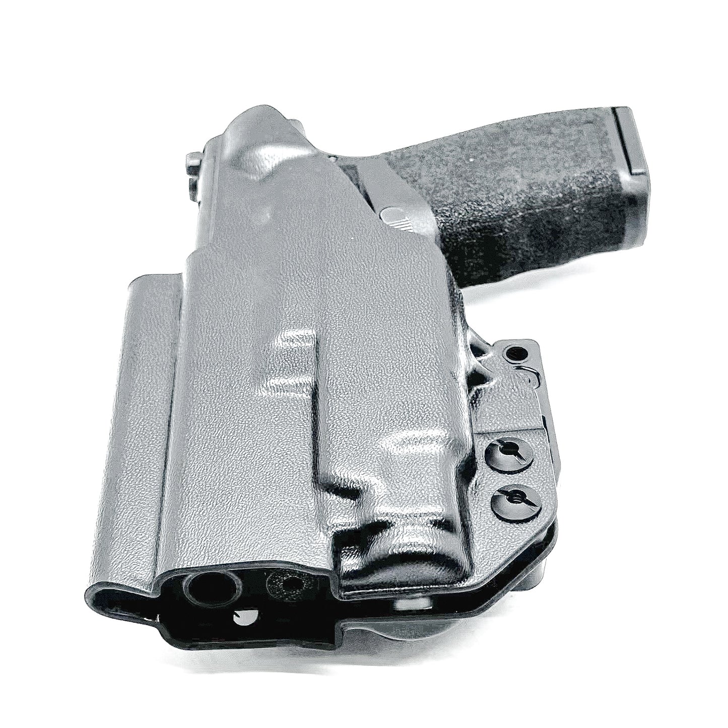 Inside Waistband holster for the Hellcat Pro & Streamlight TLR-7 Sub with DCC Monoblock and Modwing in Black.