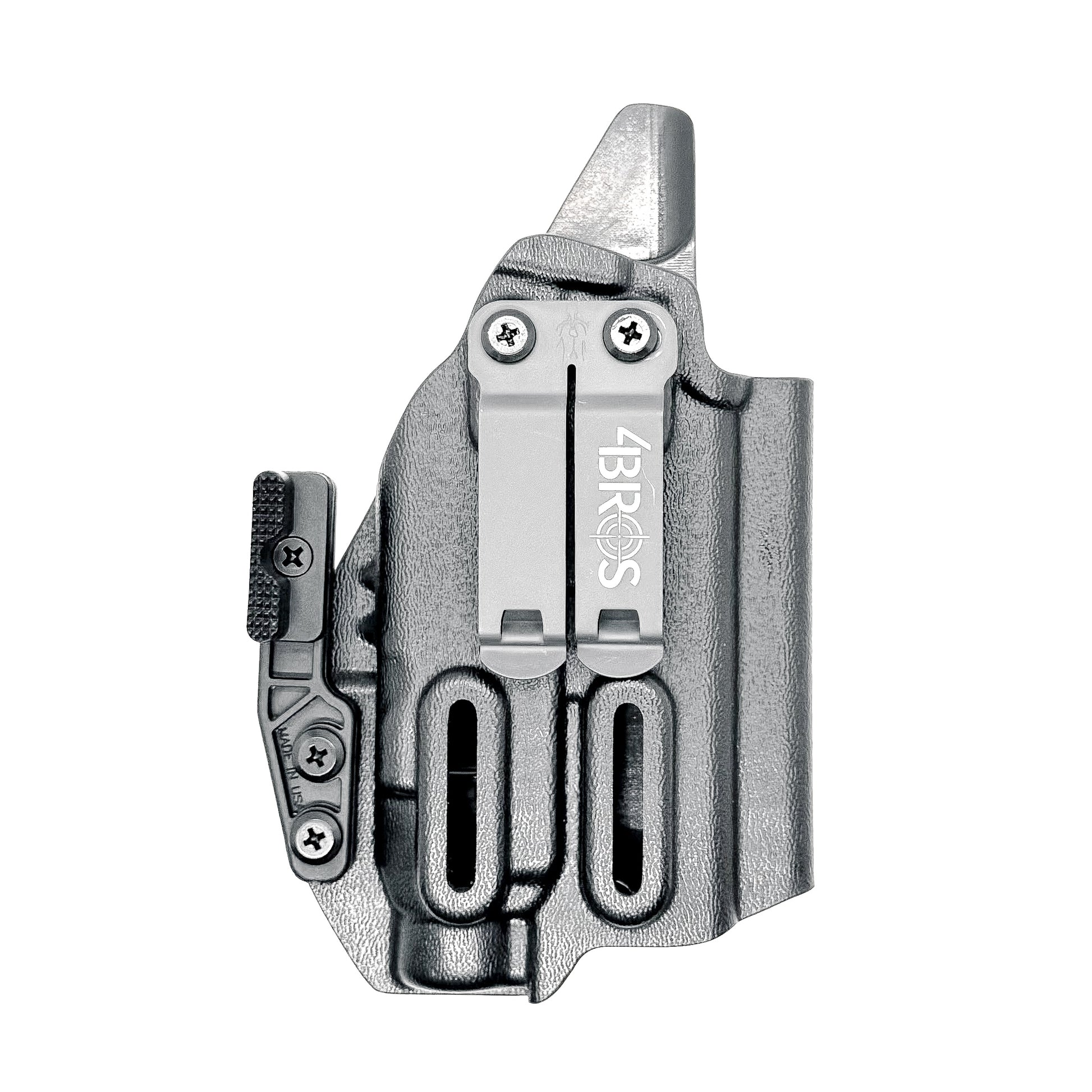 For the best IWB AIWB Inside Waistband Holster for the Springfield Hellcat Pro & Pro Comp pistol & Streamlight TLR-7 HL-X, X, or A, shop Four Brothers Holsters