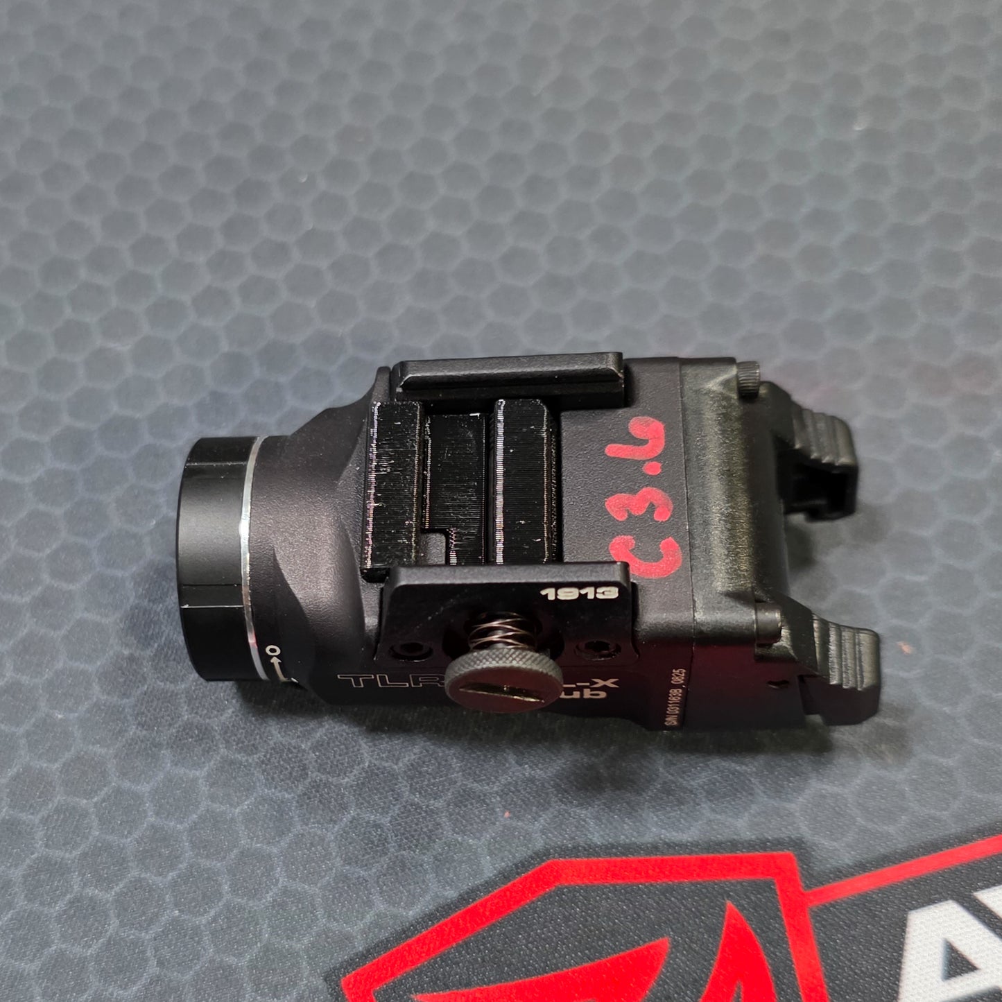 Streamlight TLR-7 Sub X & HL-X position on the Staccato HD C3.6 with our precision-printed PETG key from Four Brothers Holsters. Made in the USA