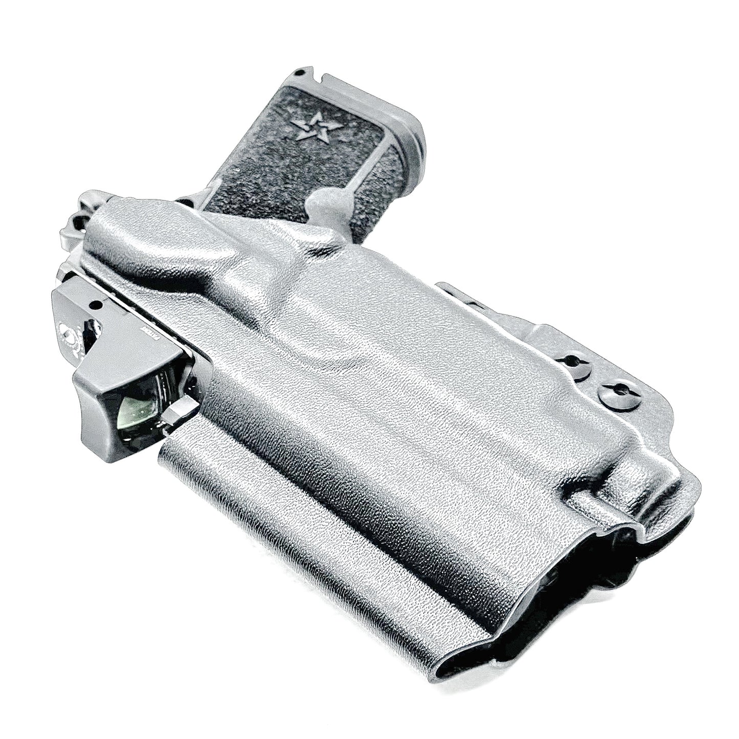 Precision-fit IWB inside the waistband holster for the Staccato HD C3.6 and Streamlight 1913 TLR-7 Sub from Four Brothers. Designed for comfort & concealment.