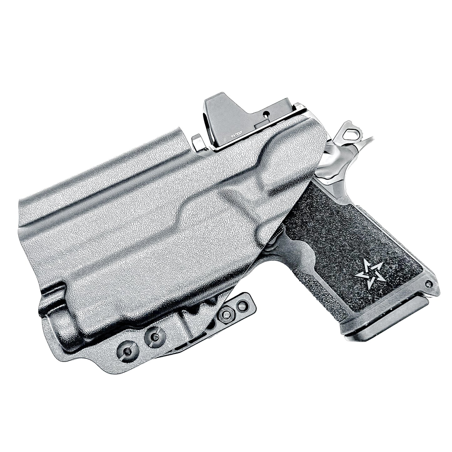 Precision-fit IWB inside the waistband holster for the Staccato HD C3.6 and Streamlight 1913 TLR-7 Sub from Four Brothers. Designed for comfort & concealment.