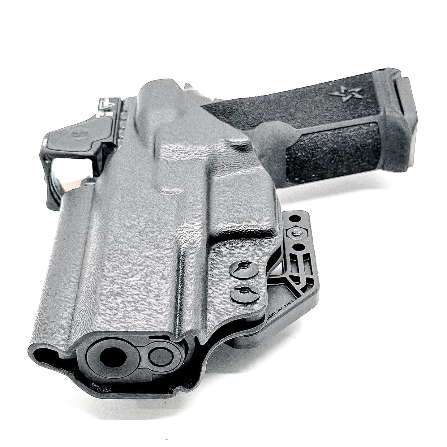Precision-fit IWB inside the waistband holster for the Staccato HD P4 from Four Brothers. Slim, secure, and adjustable for optimal comfort and concealment.