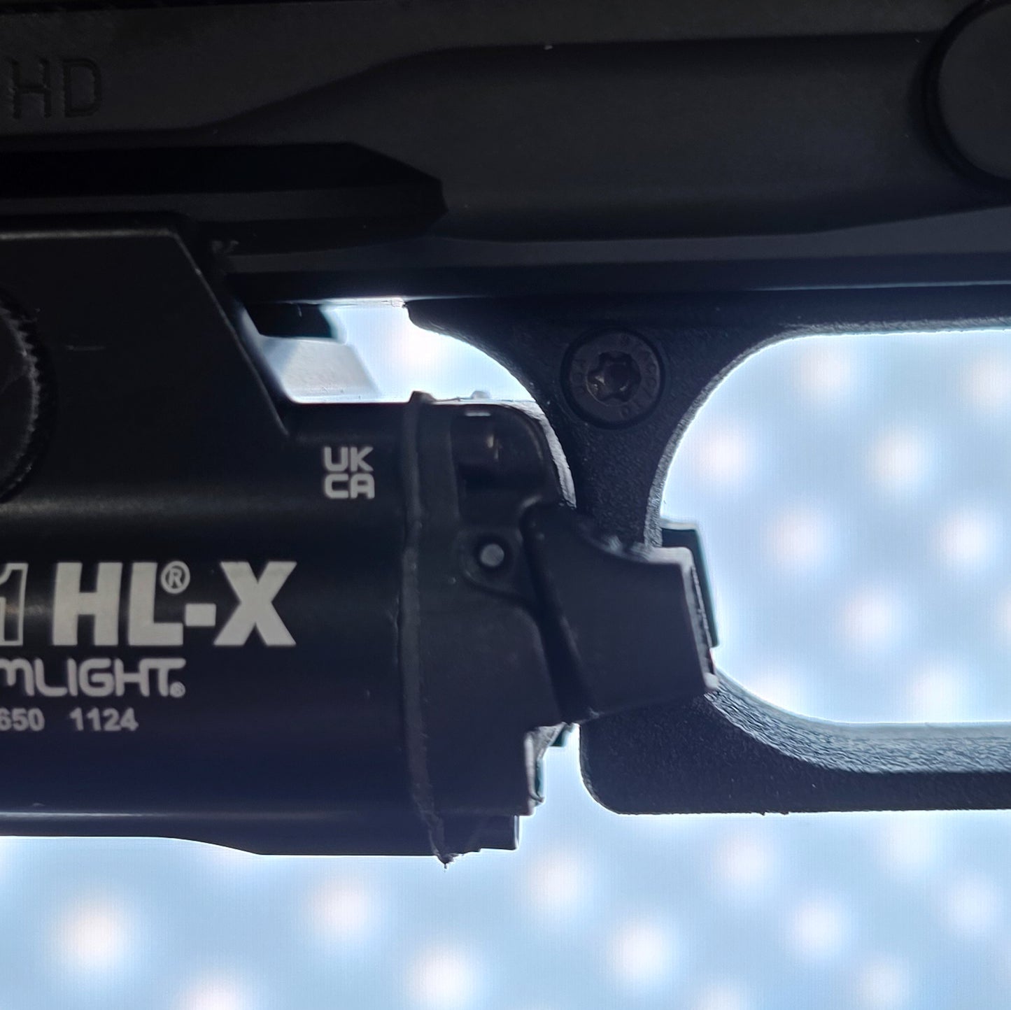 Optimize your Streamlight TLR-1 HL-X position on the Staccato HD P4 with our precision 3D-printed PETG key from Four Brothers Holsters. Made in the USA!