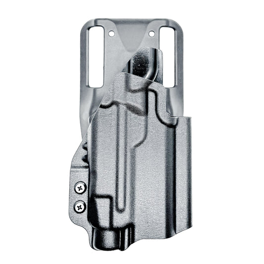 Duty and Competiton OWB Holster fits the Staccato HD C3.6 with TLR-7 HL-X .  Black with duty drop attachment.