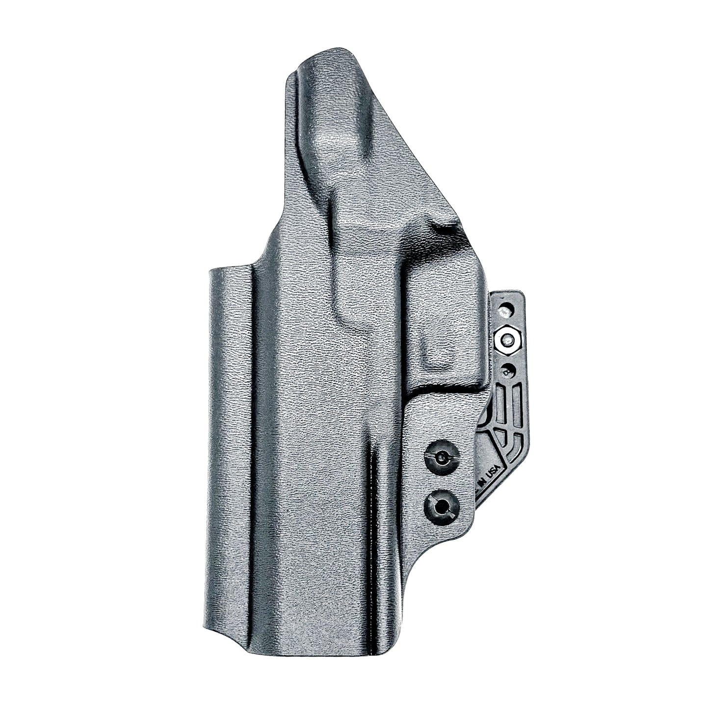 Black IWB inside the waistband holster for the Staccato HD P4.5 from Four Brothers