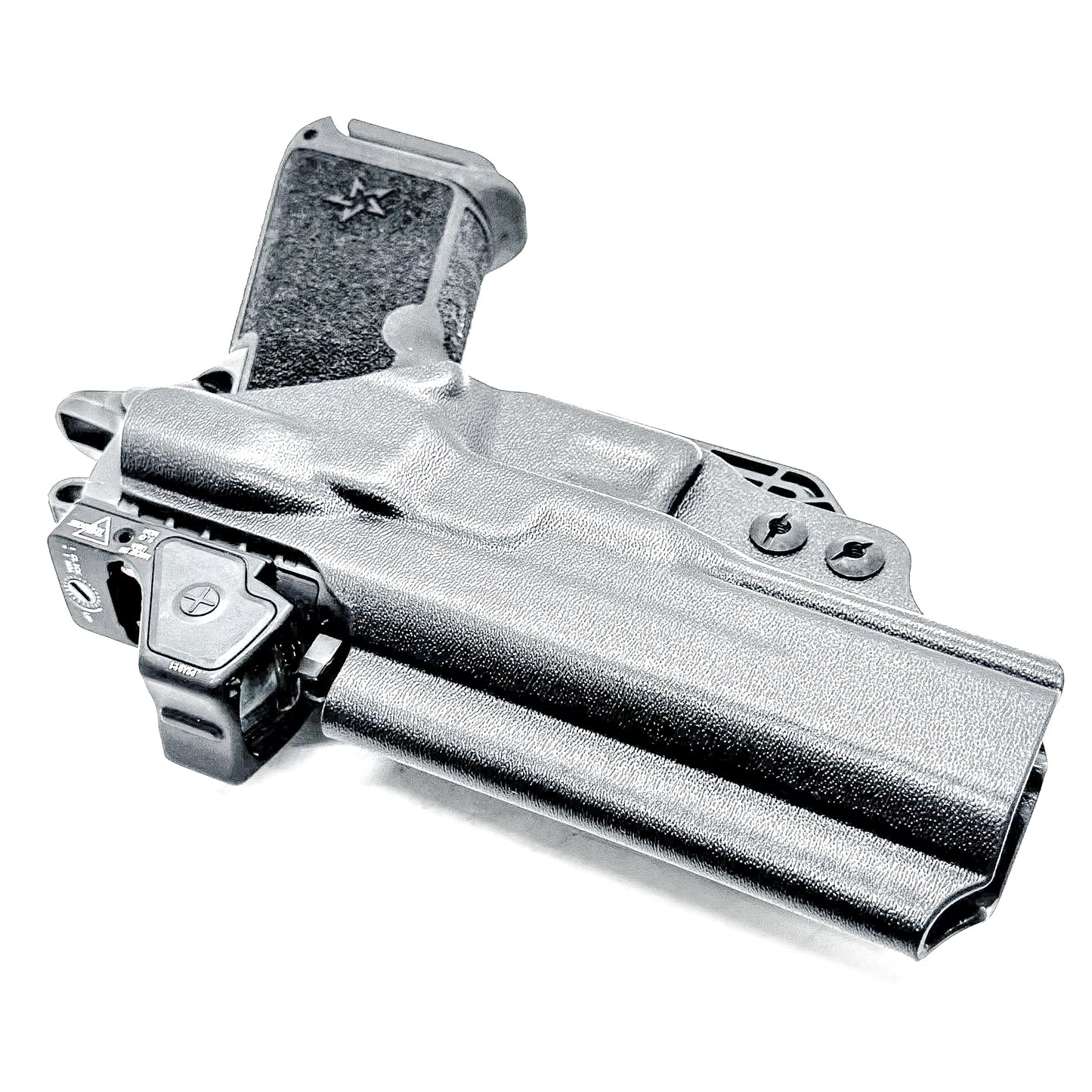 Black IWB inside the waistband holster for the Staccato HD P4.5 from Four Brothers