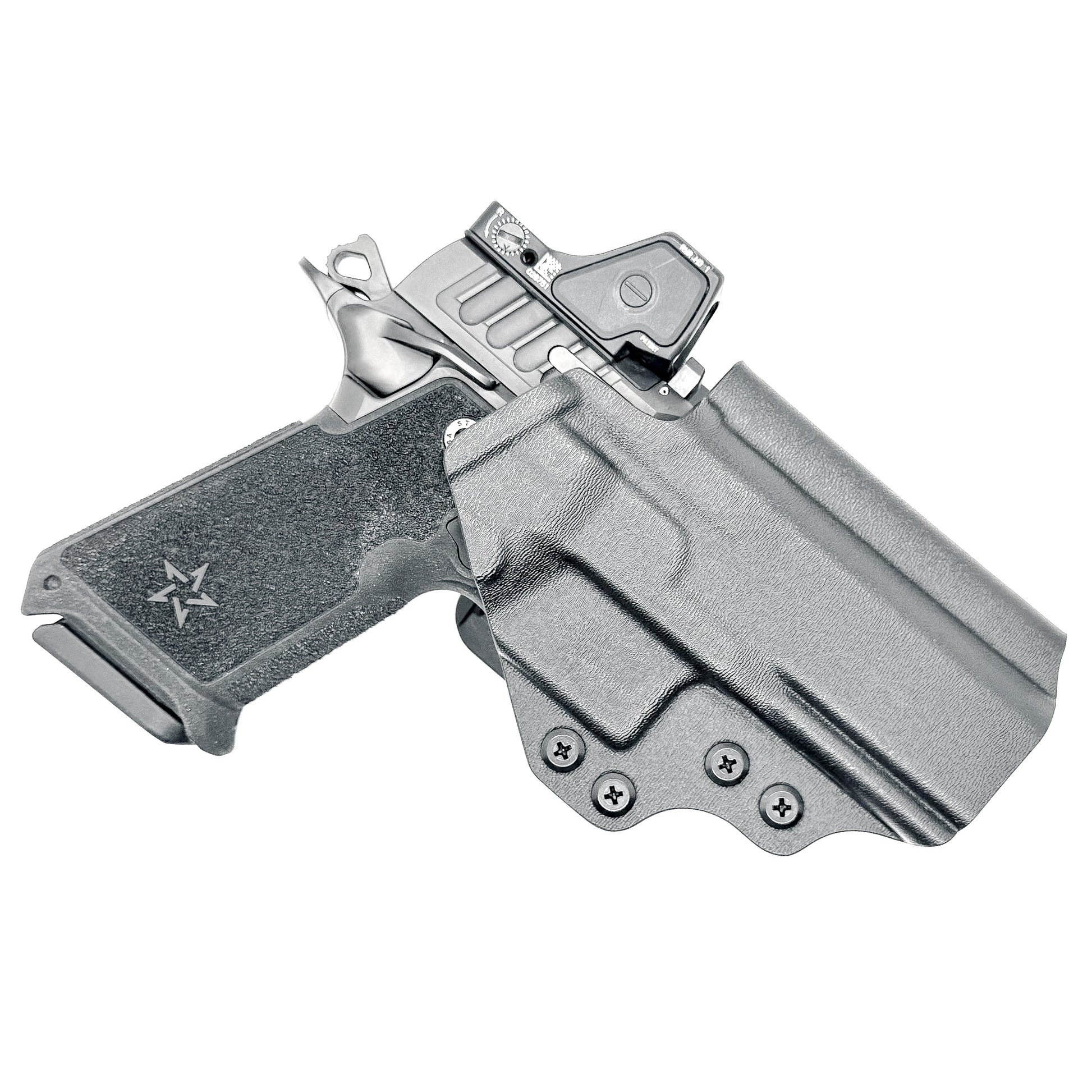 Black Staccato HD P4 OWB Holster from Four Brothers