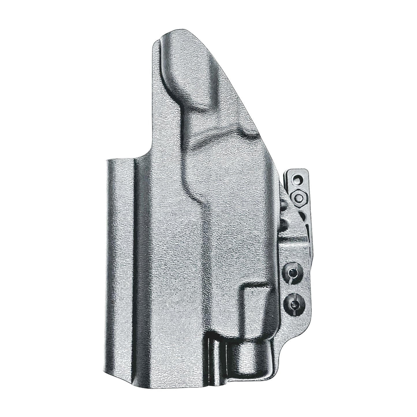 Precision-fit IWB inside the waistband holster for the Staccato HD P4 and Streamlight TLR-7 HL-X from Four Brothers. Designed for comfort and concealment.