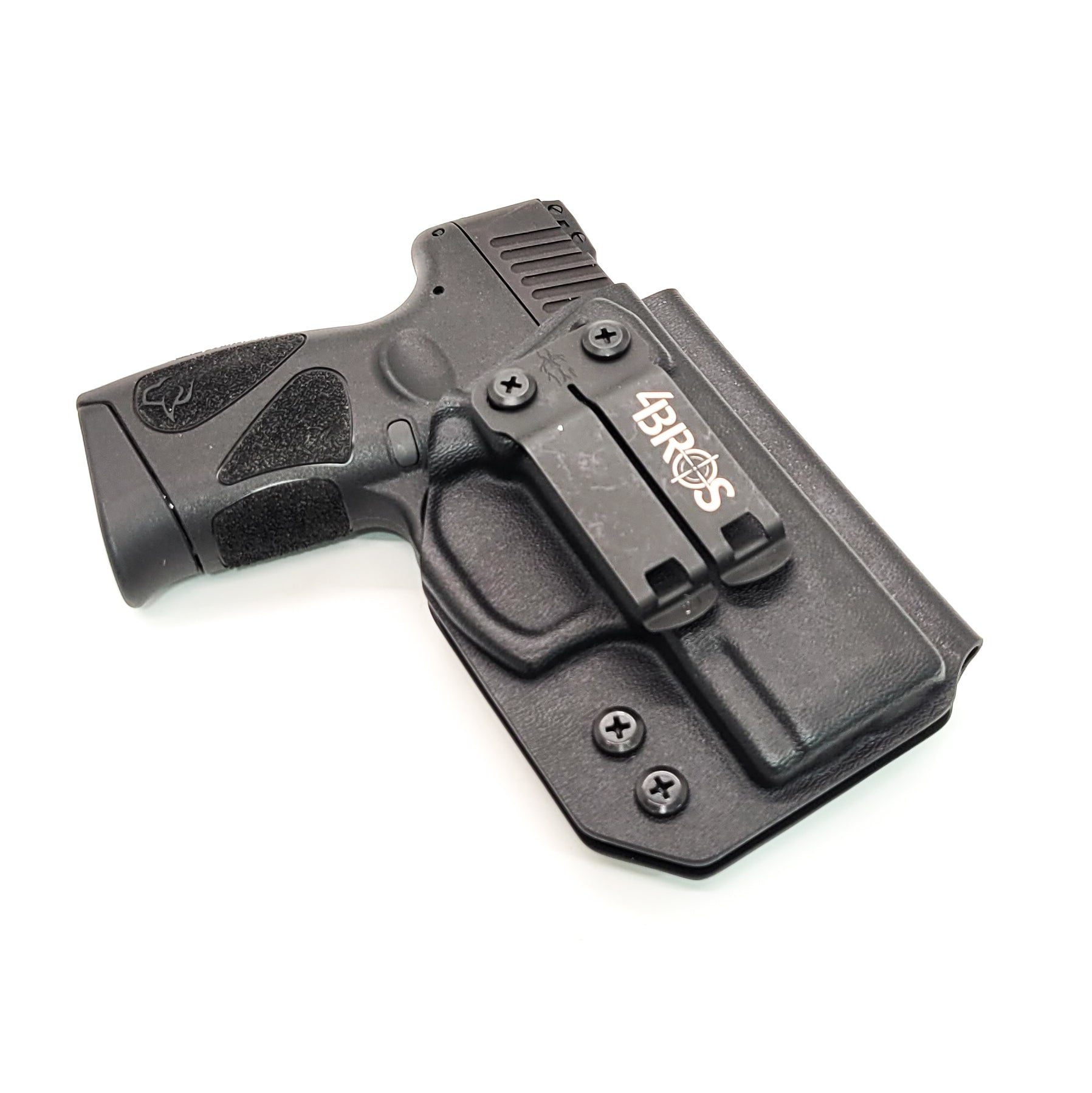 For the best IWB AIWB Kydex holster designed to fit the Taurus G2, G2C, or G2S pistol, shop Four Brothers 4BROS Holsters.  Proudly made in the USA.