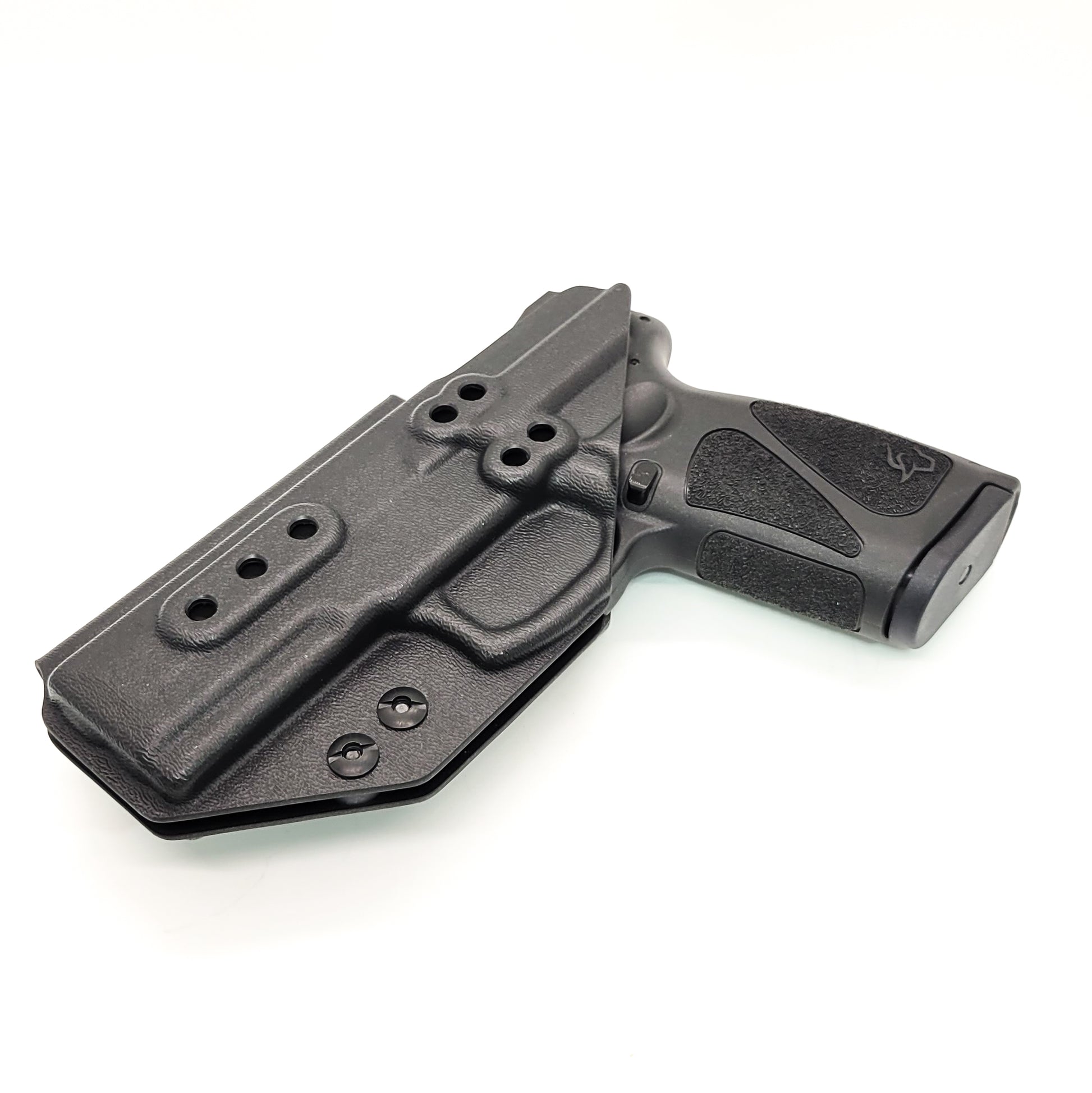 For the best, most comfortable,  IWB AIWB Kydex holster designed to fit the Taurus G3 pistol, shop Four Brothers 4BROS Holsters.  Proudly made in the USA.