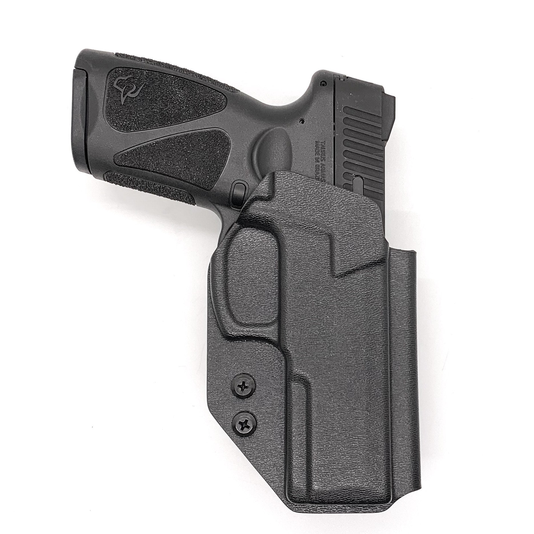 For the best, most comfortable, OWB, Kydex Outside Waistband Holster for the Taurus G3 pistol, shop Four Brothers 4BROS holsters.  Proudly made in the USA.