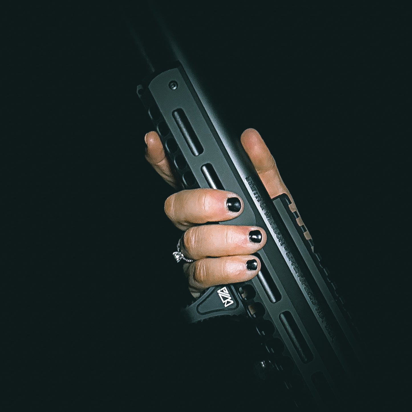 Upgrade your rifle with the PewStop— a compact M-LOK handstop for enhanced firearm control. Made from 6061-T6 aluminum with a Mil-Spec hard coat finish.