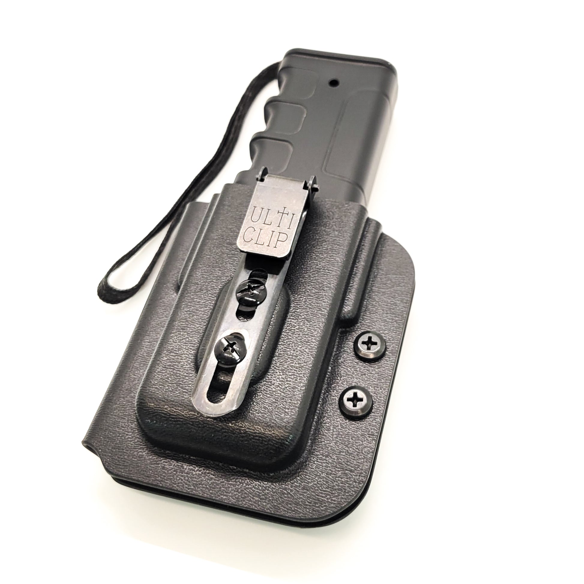 For the best lightweight Kydex IWB AIWB Holster Carrier Pouch for the Vipertek VTS-989 Stun Gun, shop Four Brothers 4BROS Holsters.  Proudly made in the USA.