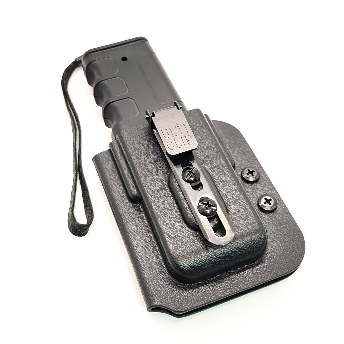 For the best lightweight Kydex IWB AIWB Holster Carrier Pouch for the Vipertek VTS-989 Stun Gun, shop Four Brothers 4BROS Holsters. Proudly made in the USA.
