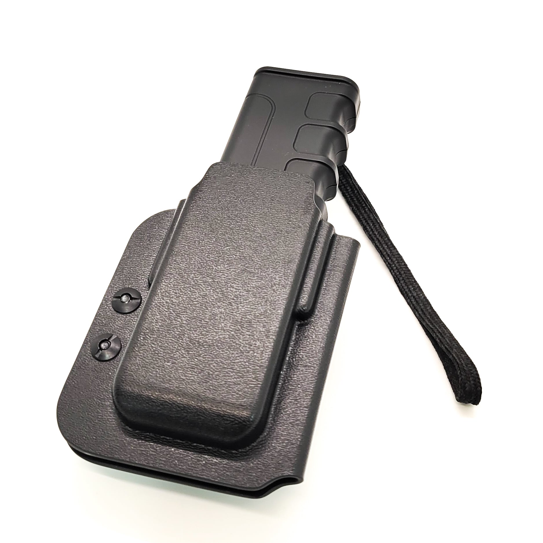 For the best lightweight Kydex IWB AIWB Holster Carrier Pouch for the Vipertek VTS-989 Stun Gun, shop Four Brothers 4BROS Holsters.  Proudly made in the USA.