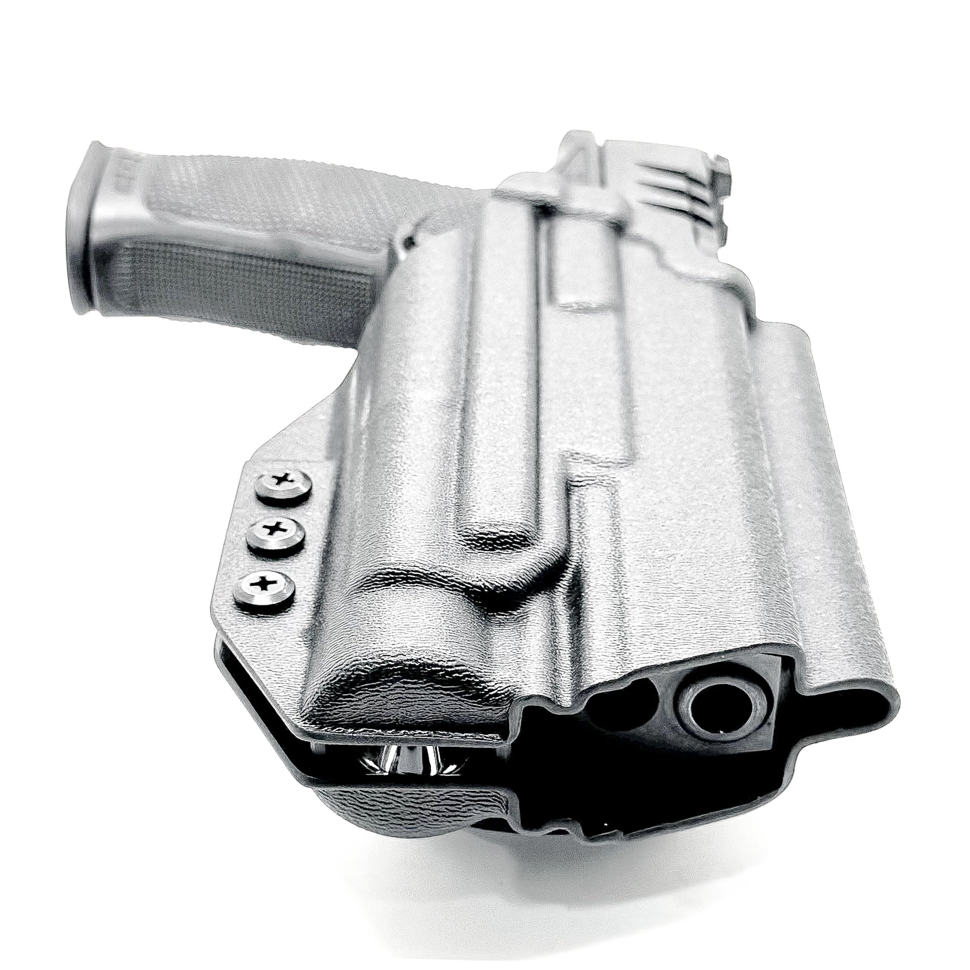 For the best OWB Walther PDP 4 & 4.5 pistol with the Streamlight TLR-1 HL-X or TLR-1 HL-X USB, Duty & Competition Holster, shop Four Brothers 4BROS Holsters.