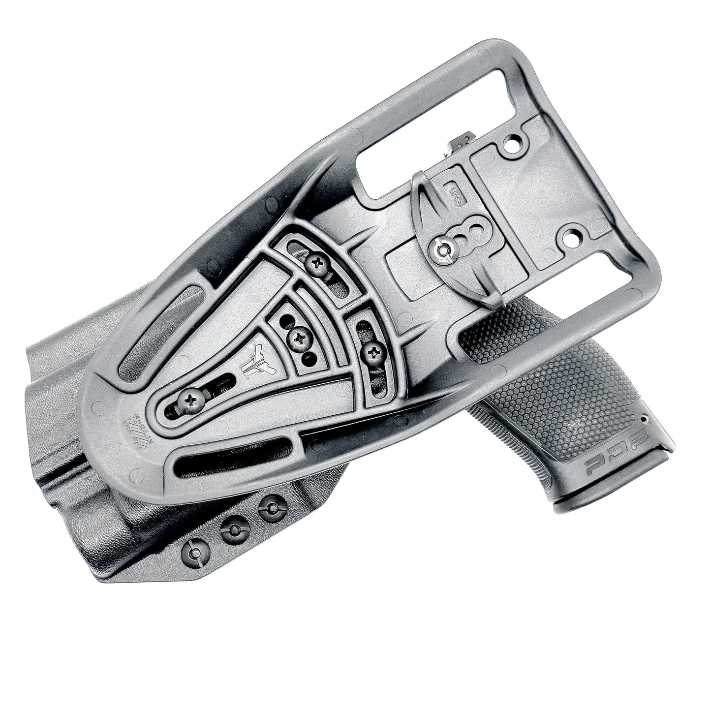 For the best OWB Walther PDP 4 & 4.5 pistol with the Streamlight TLR-1 HL-X or TLR-1 HL-X USB, Duty & Competition Holster, shop Four Brothers 4BROS Holsters.