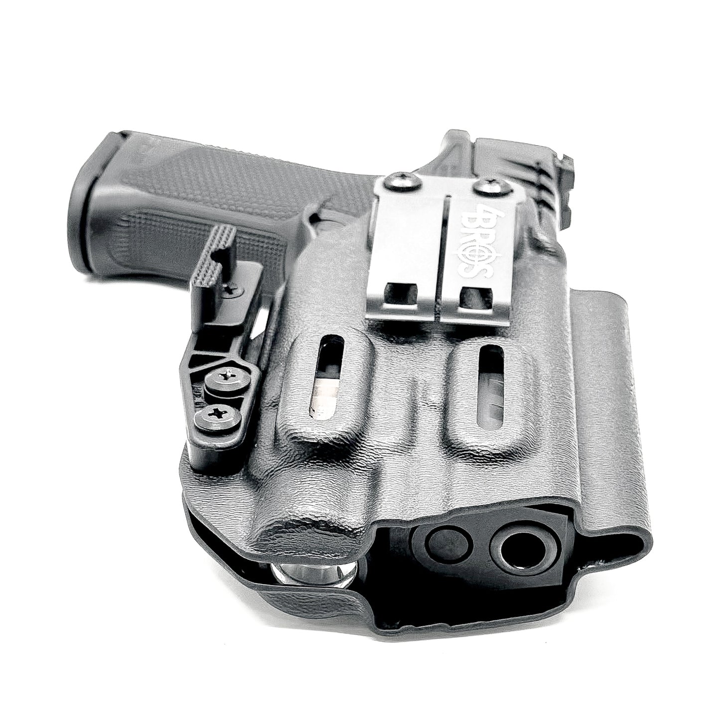 For the best IWB Kydex Inside Waistband Holster for the Walther PDP 4" Compact pistol & Streamlight TLR-7 X, A, or HL-X, shop Four Brothers Holsters Made in USA
