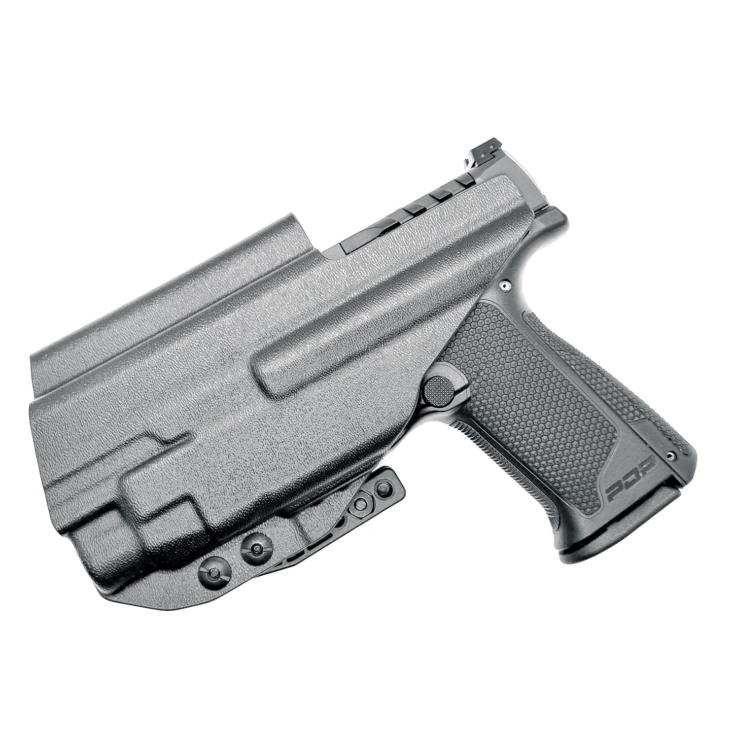 For the best IWB Kydex Inside Waistband Holster for the Walther PDP 4" Full-Size & Compact pistol & Streamlight TLR-7X, A or HL-X, shop Four Brothers Holsters