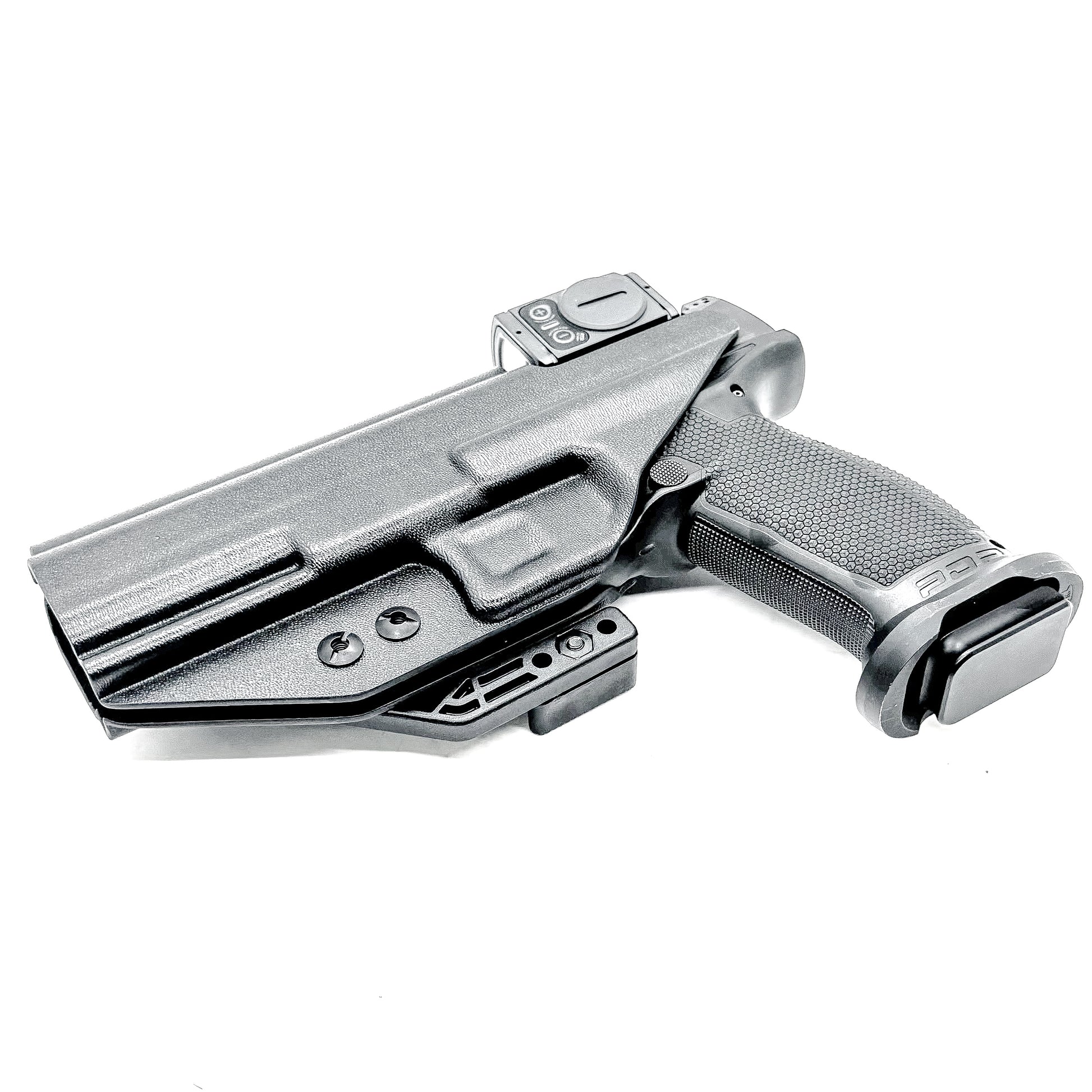 Walther Pro-X PMM 4.6" IWB holster with red dot cut — kydex concealed carry holster