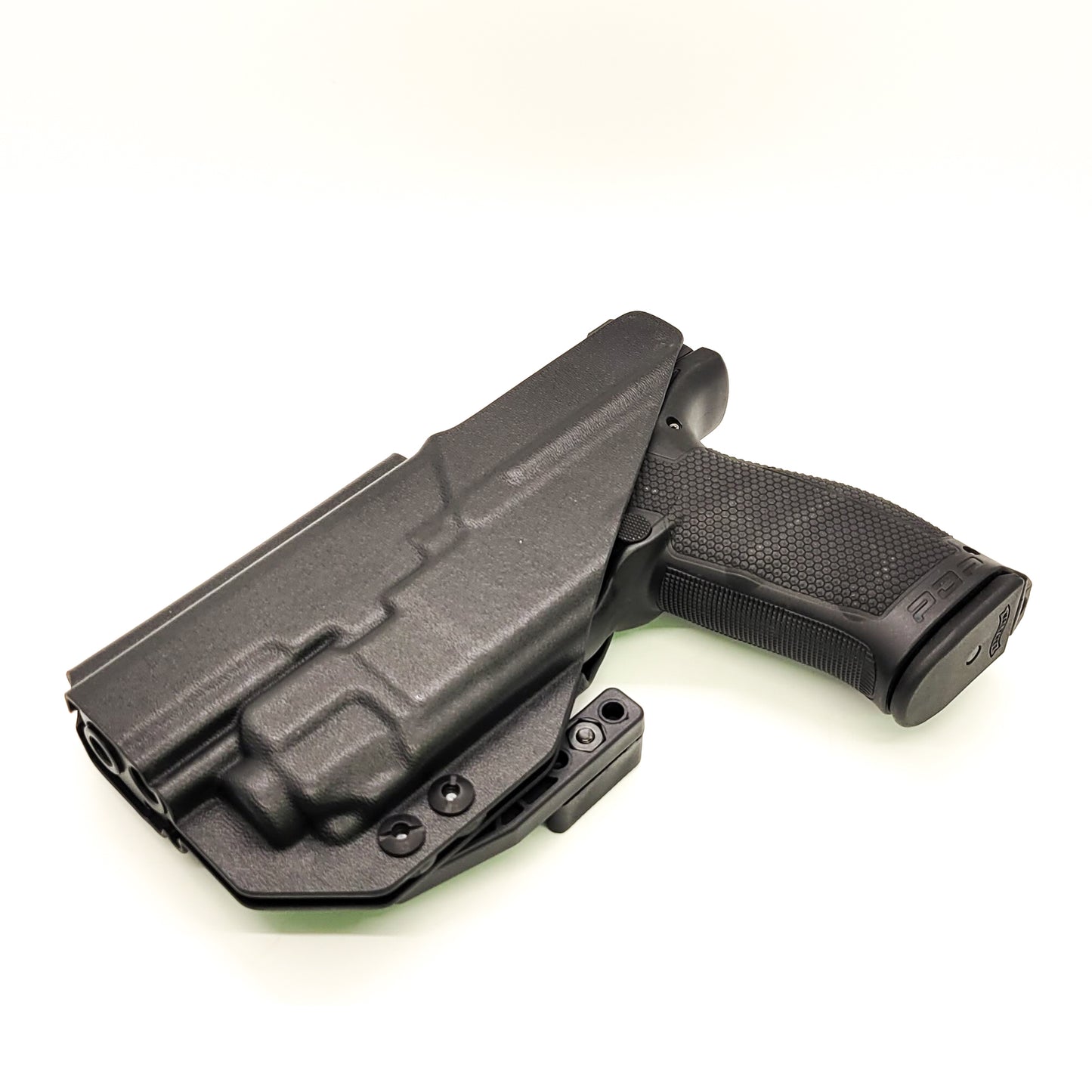 For the best Inside Waistband IWB AIWB Holster designed to fit the Walther PDP 4.5" Full-Size pistol with the Streamlight TLR-8 shop Four Brothers Holsters.