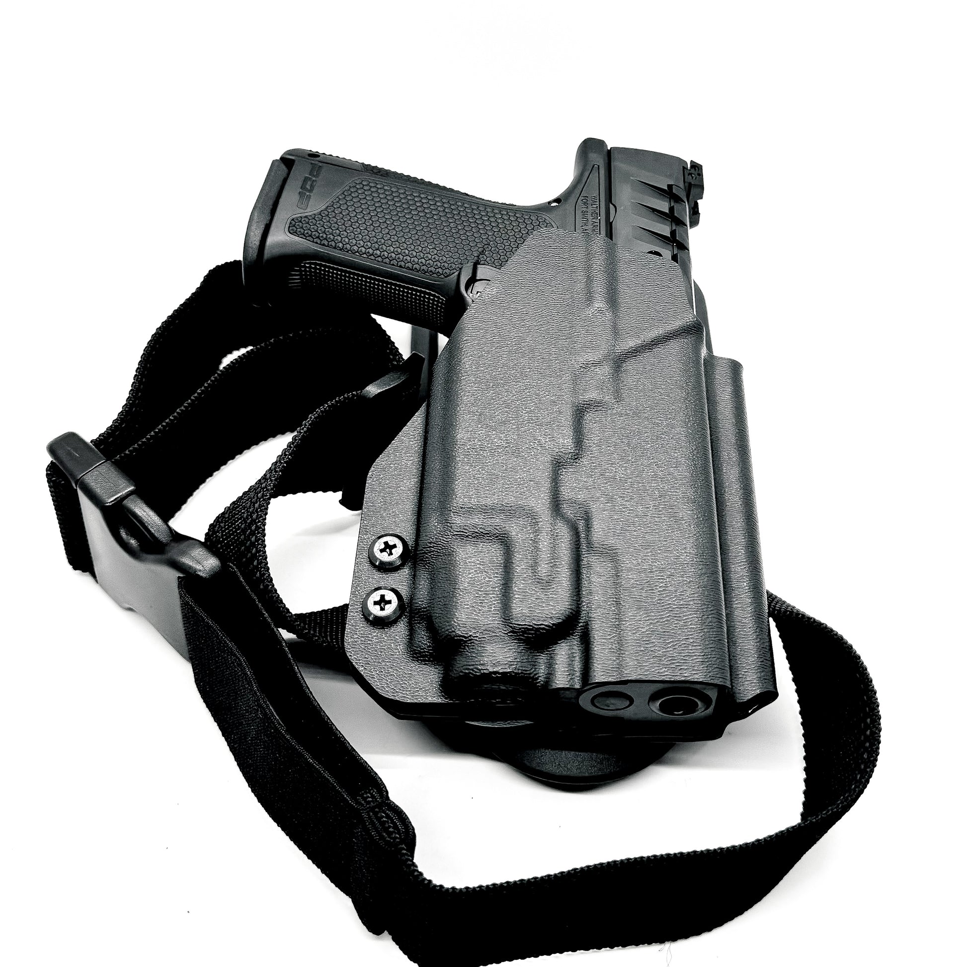 For the best Outside Waistband OWB Walther PDP Compact 4" pistol & Streamlight TLR-8A  Duty & Competition Style Kydex Holster, shop Four Brothers Holsters.