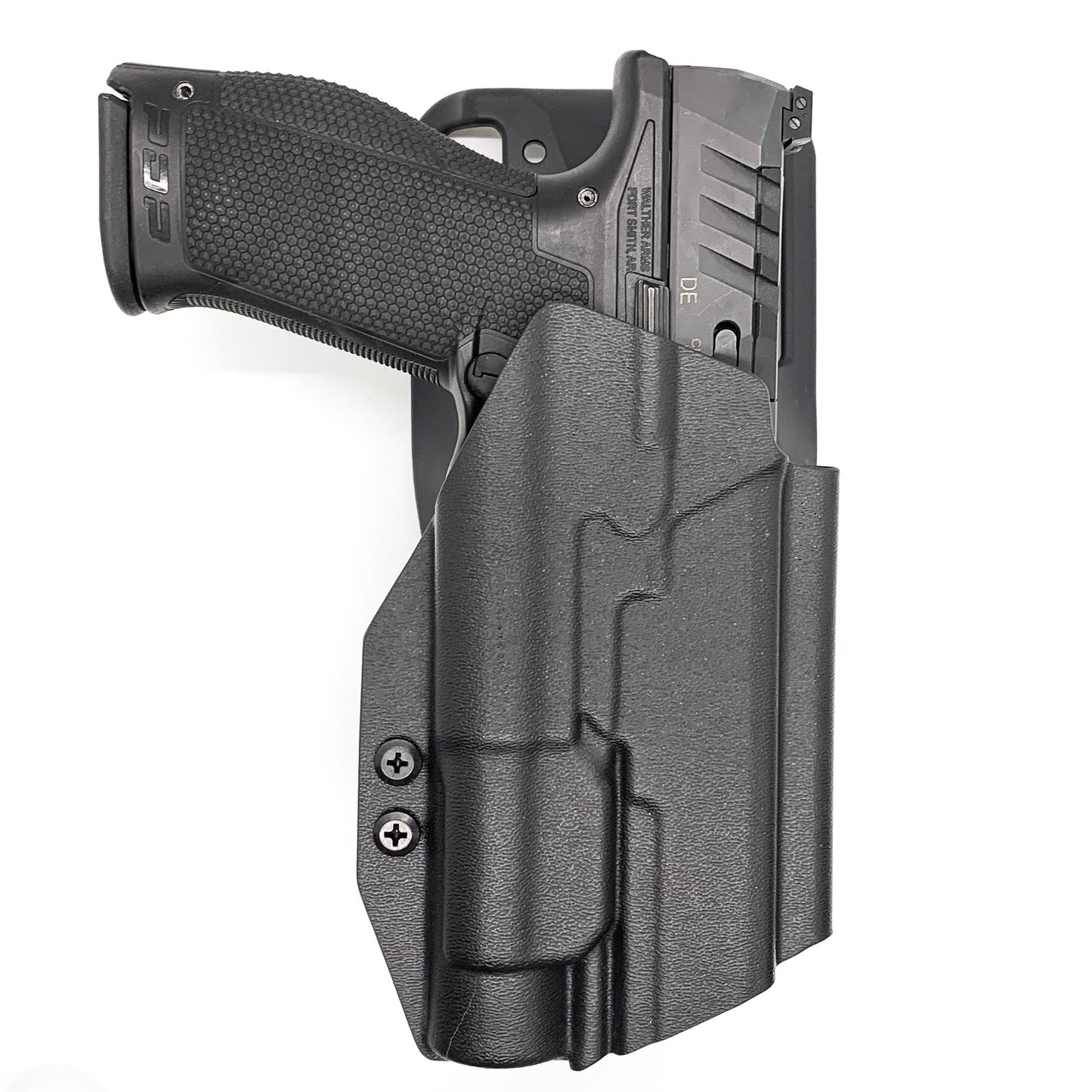 For the best OWB Walther PDP 4.5" Full-Size pistol with the Streamlight TLR-1 or TLR-1HL Duty & Competition Style Kydex Holster, shop Four Brothers Holsters.