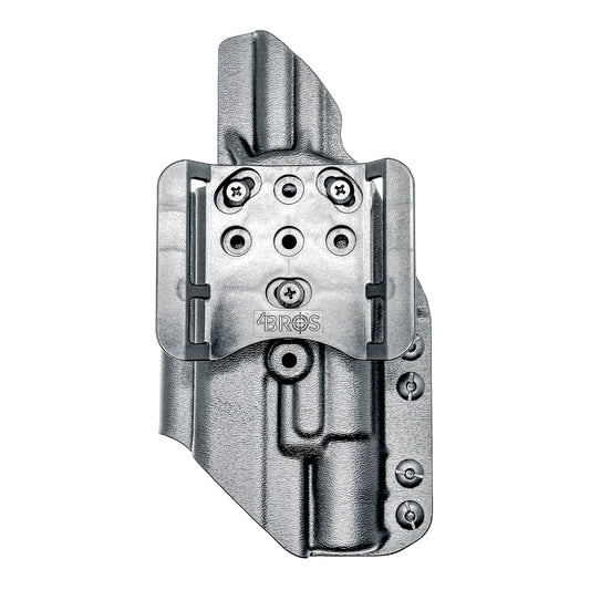 Outside Waistband (OWB) Holster for the Walther PDP 3.5" & 4" pistols equipped with SureFIre X300 weapon light. Made in the USA.