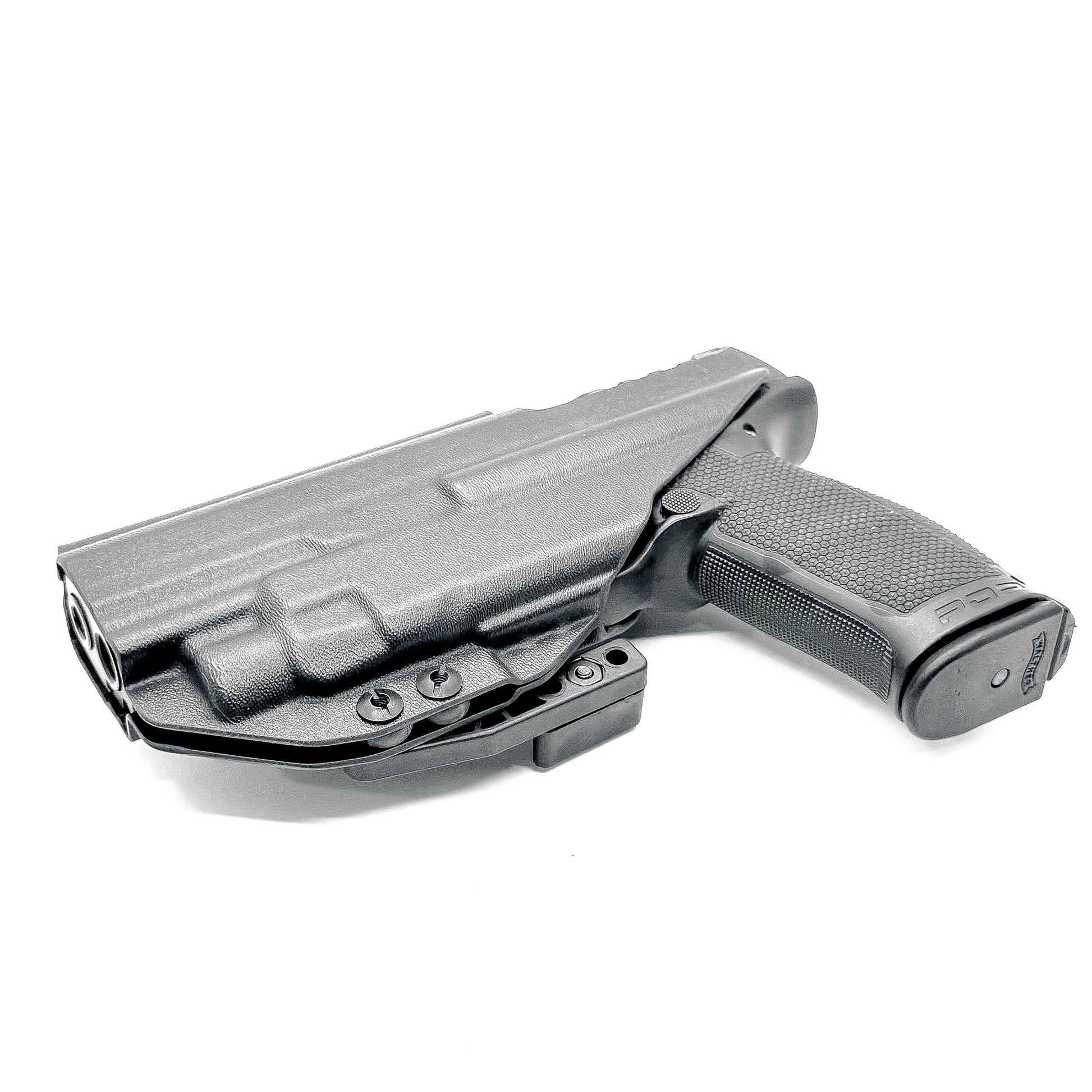 For the best IWB Kydex Inside Waistband Holster for the Walther PDP 5" Full-Size & Compact pistol & Streamlight TLR-7X, A or HL-X, shop Four Brothers Holsters