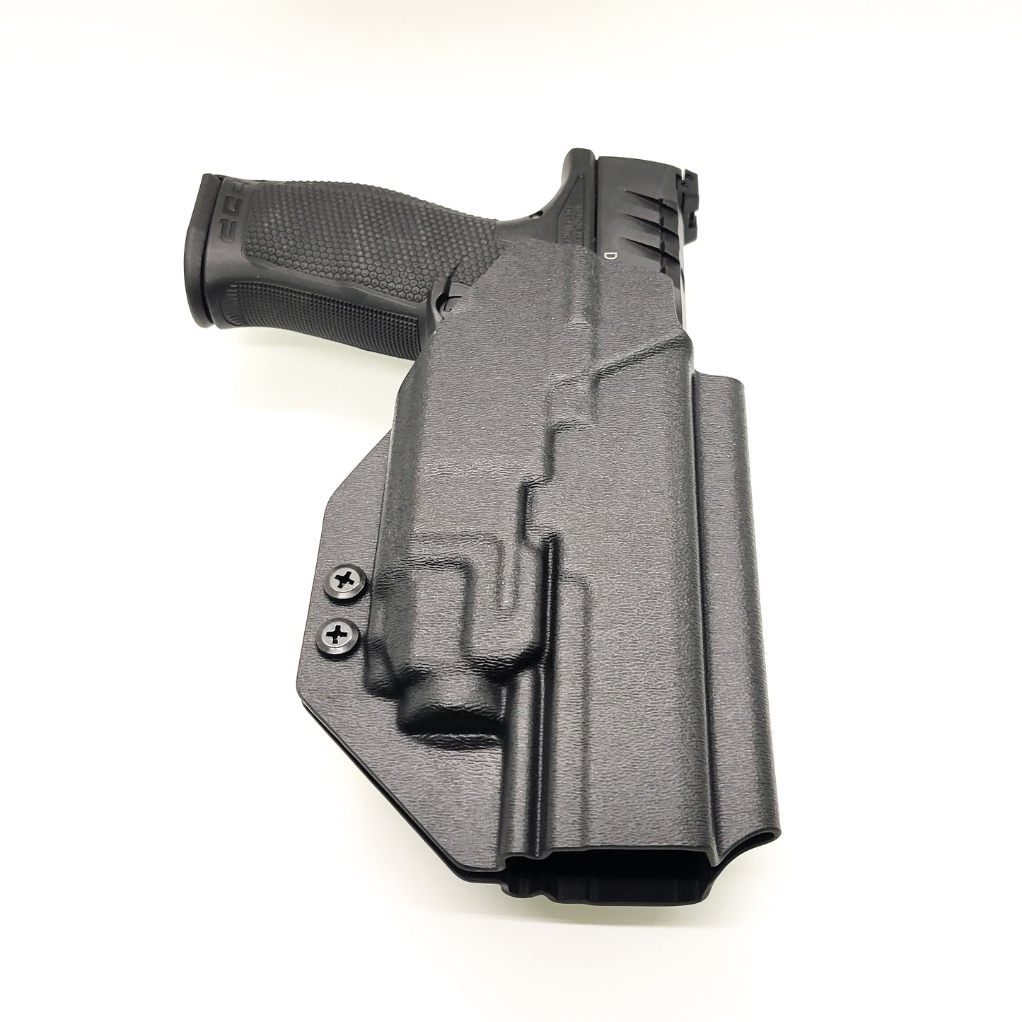 For the best Outside Waistband Taco Style Holster designed to fit the Walther PDP 5" Full-Size pistol & Streamlight TLR-8 shop Four Brothers 4BROS Holsters.