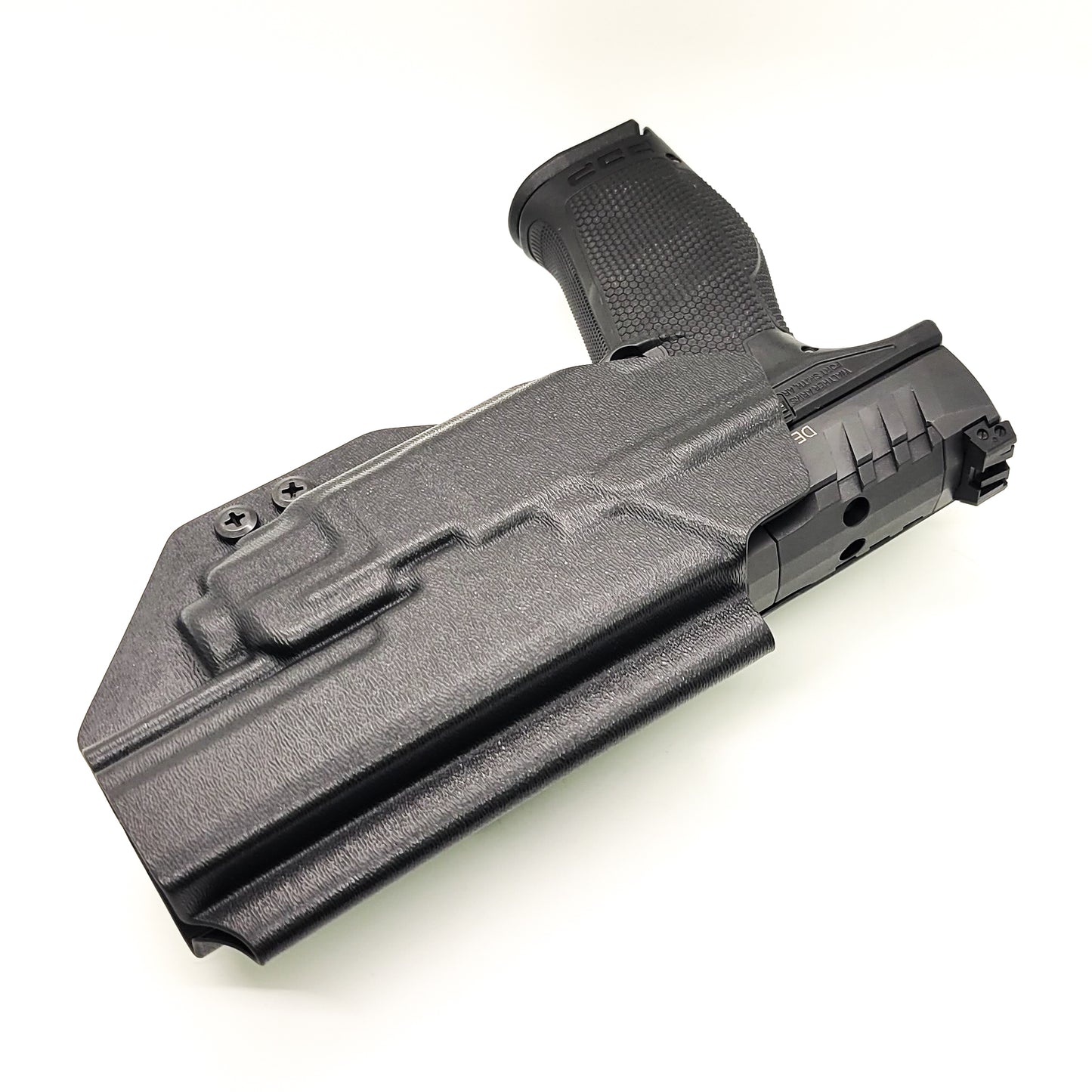 For the best Outside Waistband Taco Style Holster designed to fit the Walther PDP 5" Full-Size pistol & Streamlight TLR-8 shop Four Brothers 4BROS Holsters.