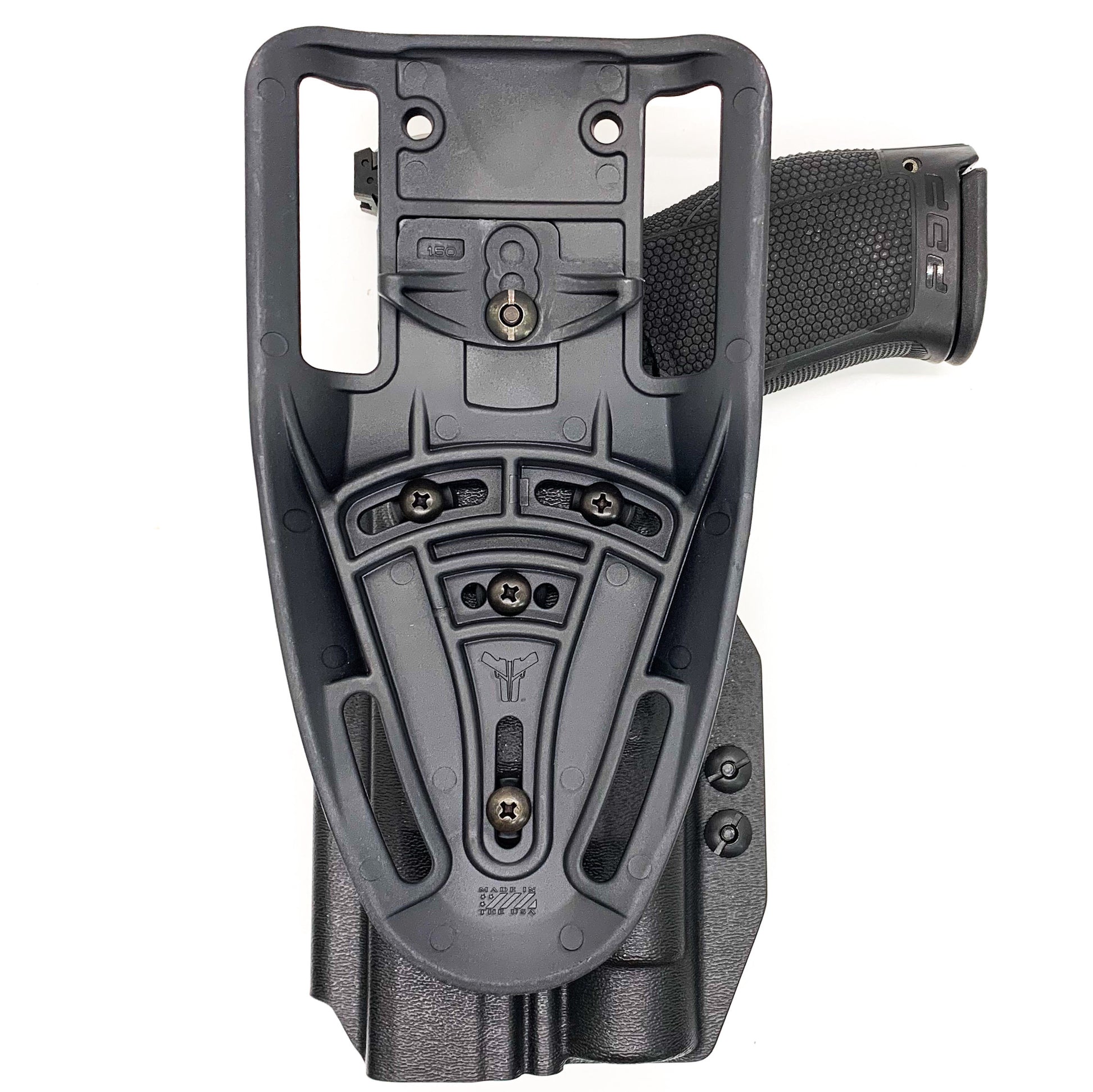 For the best OWB Walther PDP  5" Full-Size or PDP Pro SD 5.1" pistol & Streamlight TLR-1HL or TLR-1, Duty & Competition Holster, shop Four Brothers Holsters.