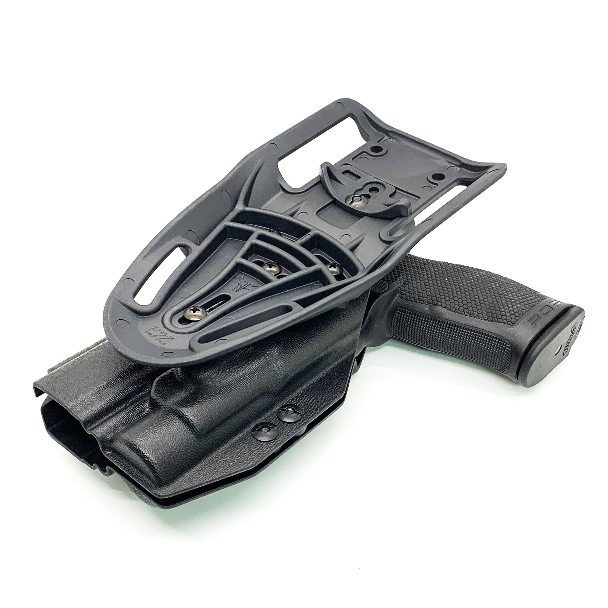 For the best OWB Walther PDP  5" Full-Size or PDP Pro SD 5.1" pistol & Streamlight TLR-1HL or TLR-1, Duty & Competition Holster, shop Four Brothers Holsters.