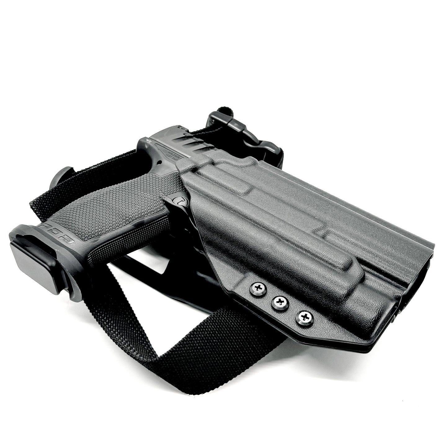 For the best Duty & Competition Outside Waistband OWB Holster for the Walther PDP 5 & 5.1 pistol with the Streamlight TLR-1 HL-X, shop Four Brothers Holsters.