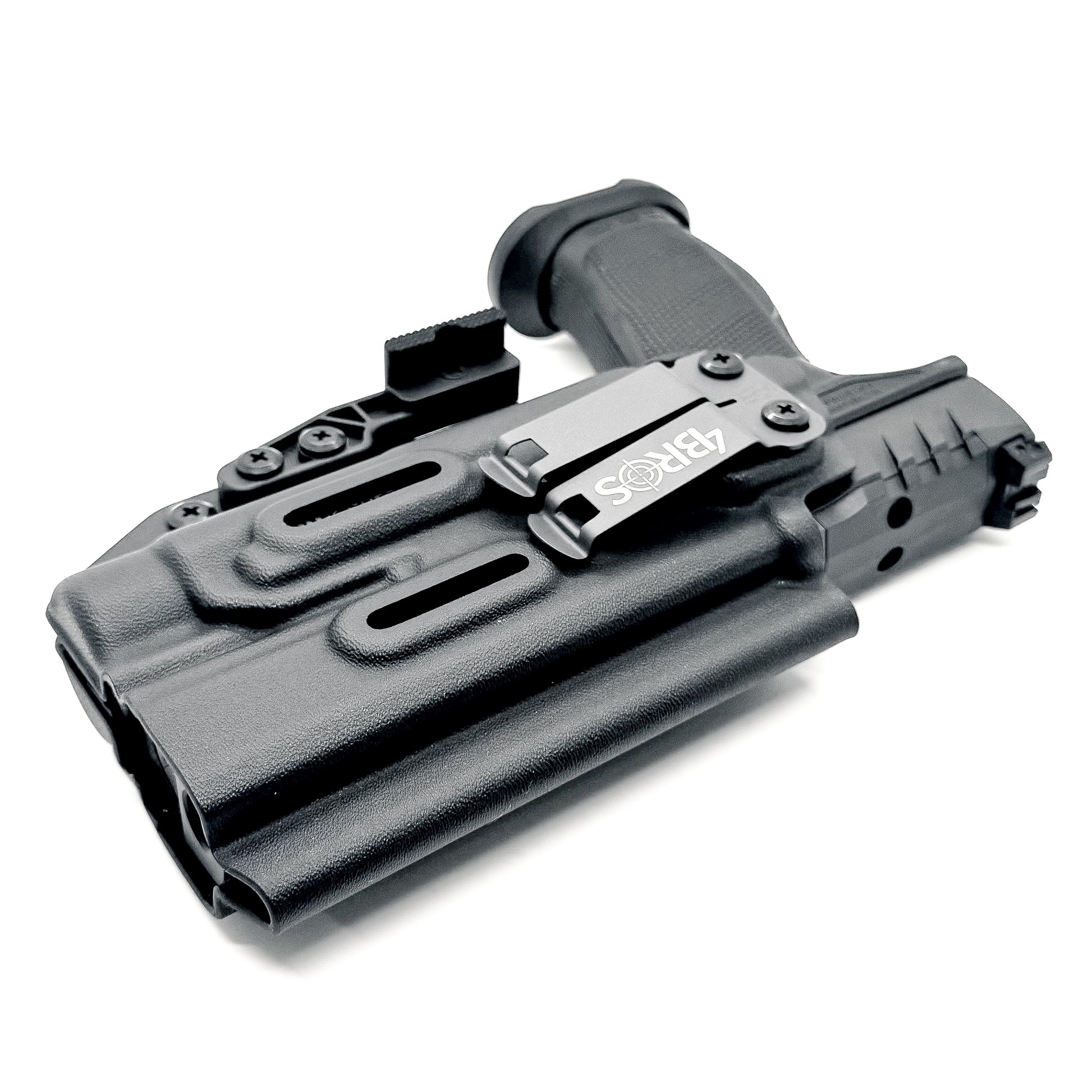 For the best concealed carry Inside Waistband IWB AIWB Holster for the Walther PDP 5" pistol with the Streamlight TLR-1 HL-X USB, shop Four Brothers Holsters.