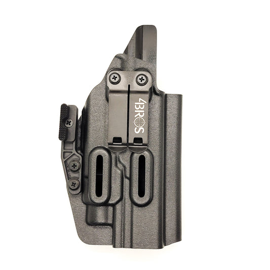 For the best concealed carry Inside Waistband IWB AIWB Holster for the Walther PDP 5" & 5.1 " Full-Size & Streamlight TLR-7 HL-X shop Four Brothers Holsters.