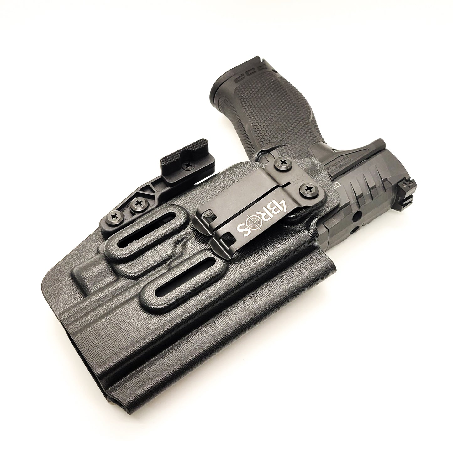 For the best concealed carry Inside Waistband IWB AIWB Holster for the Walther PDP 5" & 5.1 " Full-Size & Streamlight TLR-7 HL-X shop Four Brothers Holsters.