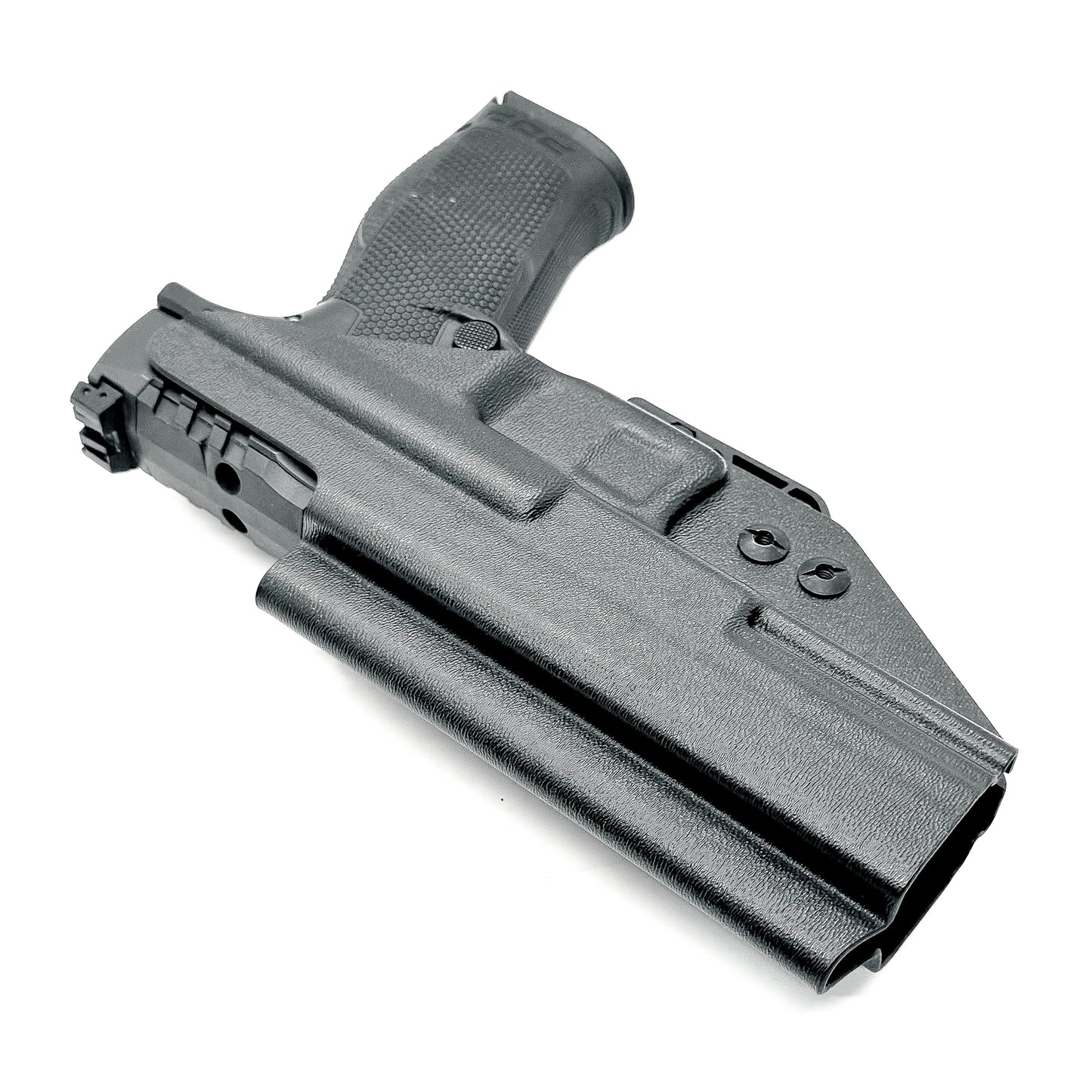 For the best Inside Waistband IWB AIWB Holster for the Walther PDP Compact 5" pistol. shop Four Brothers 4BROS Holsters. Proudly manufactured in the USA.and open muzzle for threaded barrels and compensators.