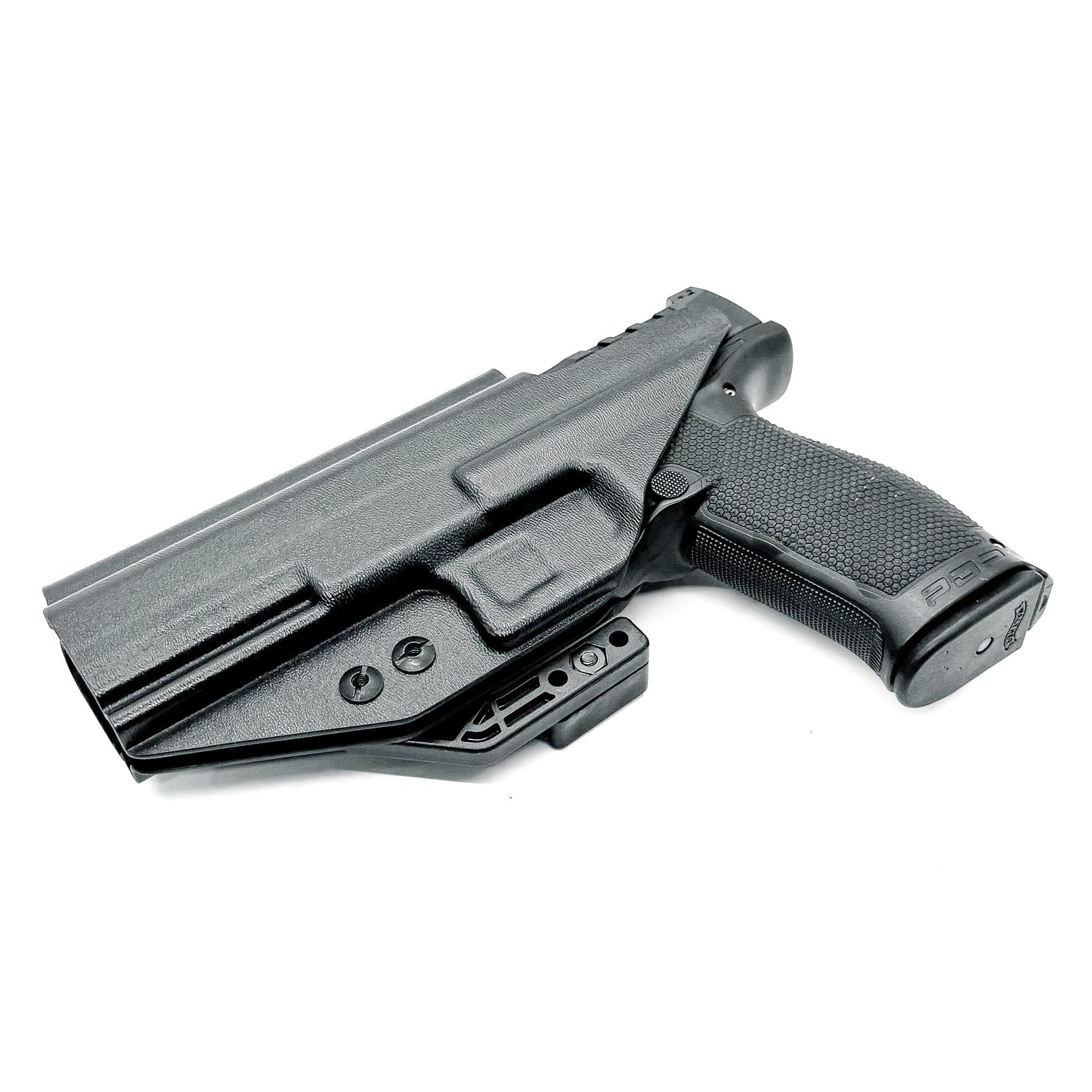 For the best Inside Waistband IWB AIWB Holster for the Walther PDP Compact 5" pistol. shop Four Brothers 4BROS Holsters. Proudly manufactured in the USA.and open muzzle for threaded barrels and compensators.