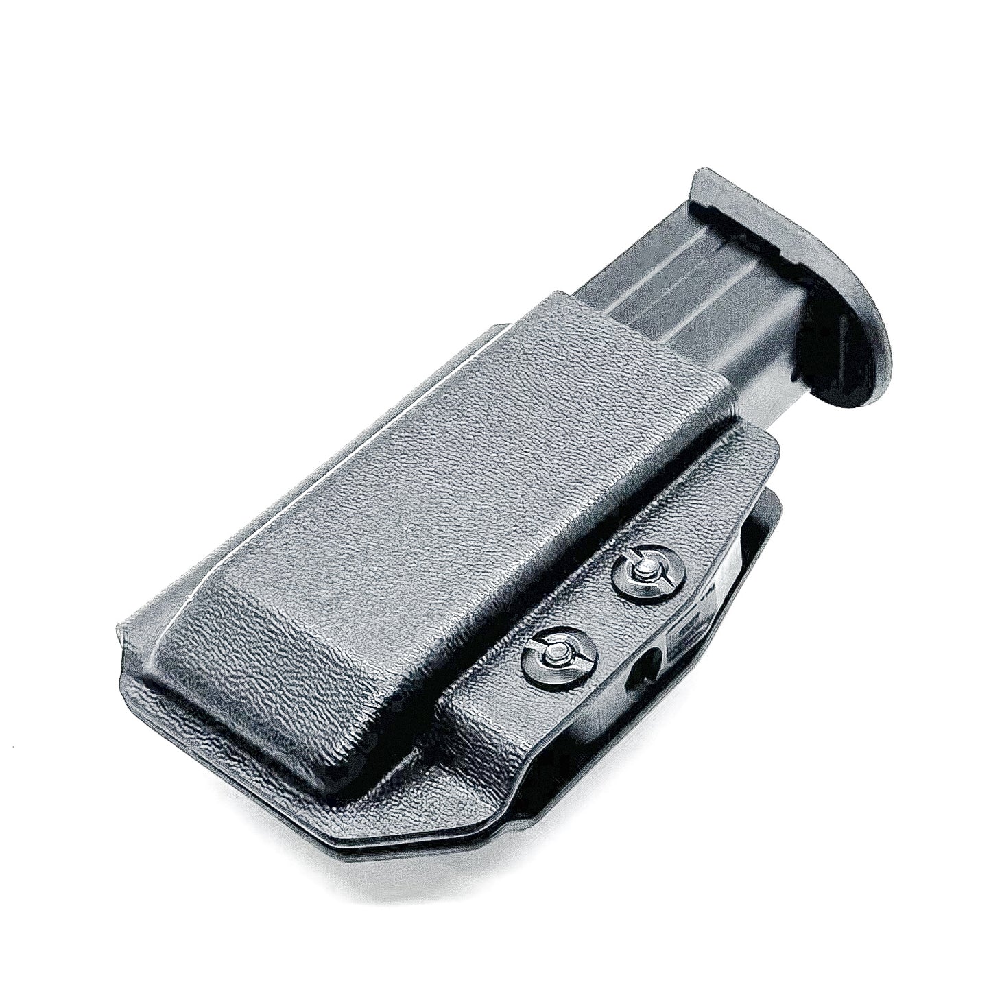 Black Inside Waistband IWB AIWB Walther PDP 9mm & .40 magazine carrier, holster, & pouch from Four Brothers 4BROS Holsters. Proudly made in the USA