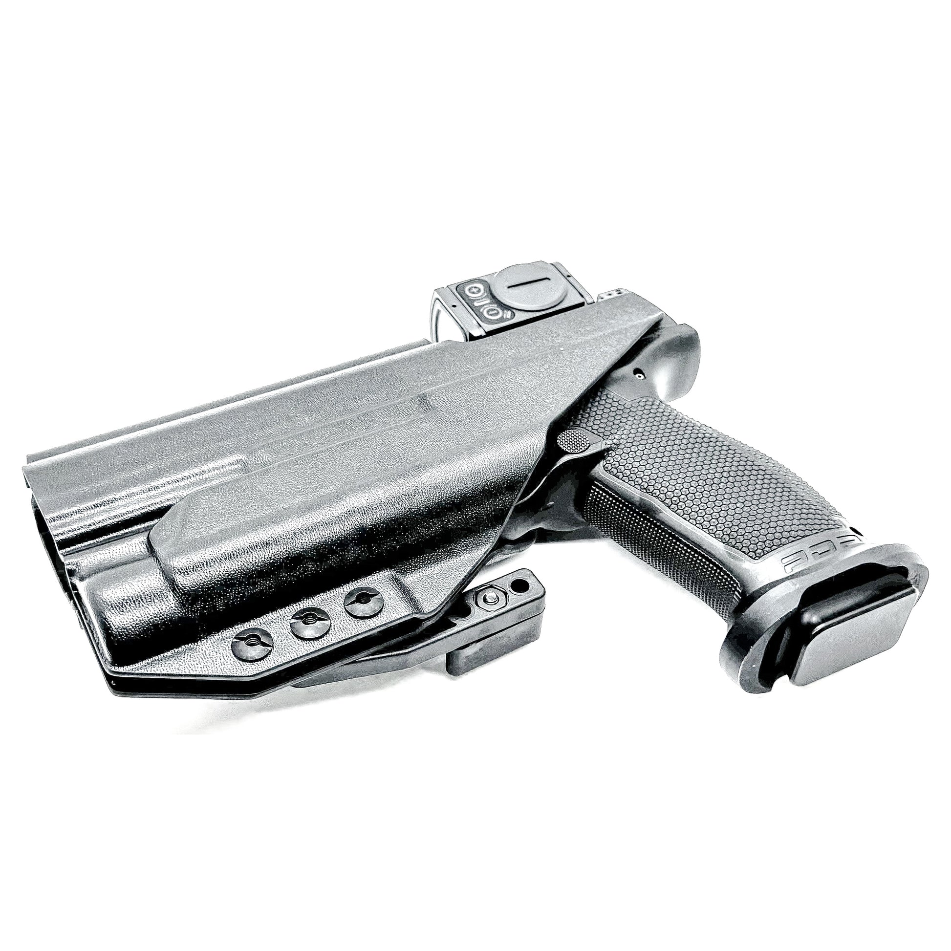 Inside Waistband IWB AIWB Holster for the Walther Pro-X PMM Full Size  or PDP Pro-X PMM Compact 4.6" & Streamlight TLR-1 HL-X USB from 4 Brothers Holsters.