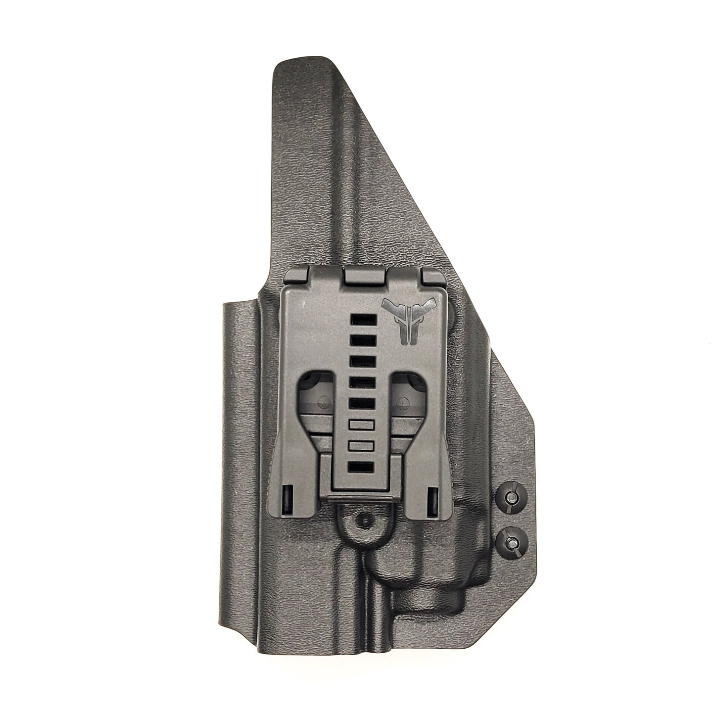 For the best Outside Waistband OWB Holster for the Walther PDP Pro SD Compact 4.6" pistol with the 4" slide and Streamlight TLR-8A shop Four Brothers Holsters.