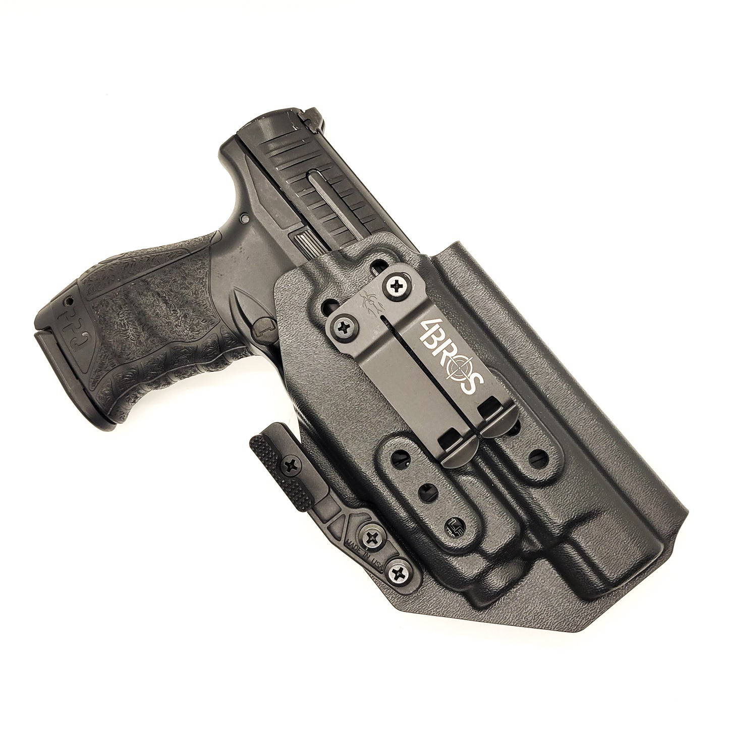 For the best IWB, Inside Waistband Holster for the Walther PPQ M2 5” pistol with Streamlight TLR-7X, TLR-7 X, & TLR-7 A, shop Four Brothers 4BROS holsters.