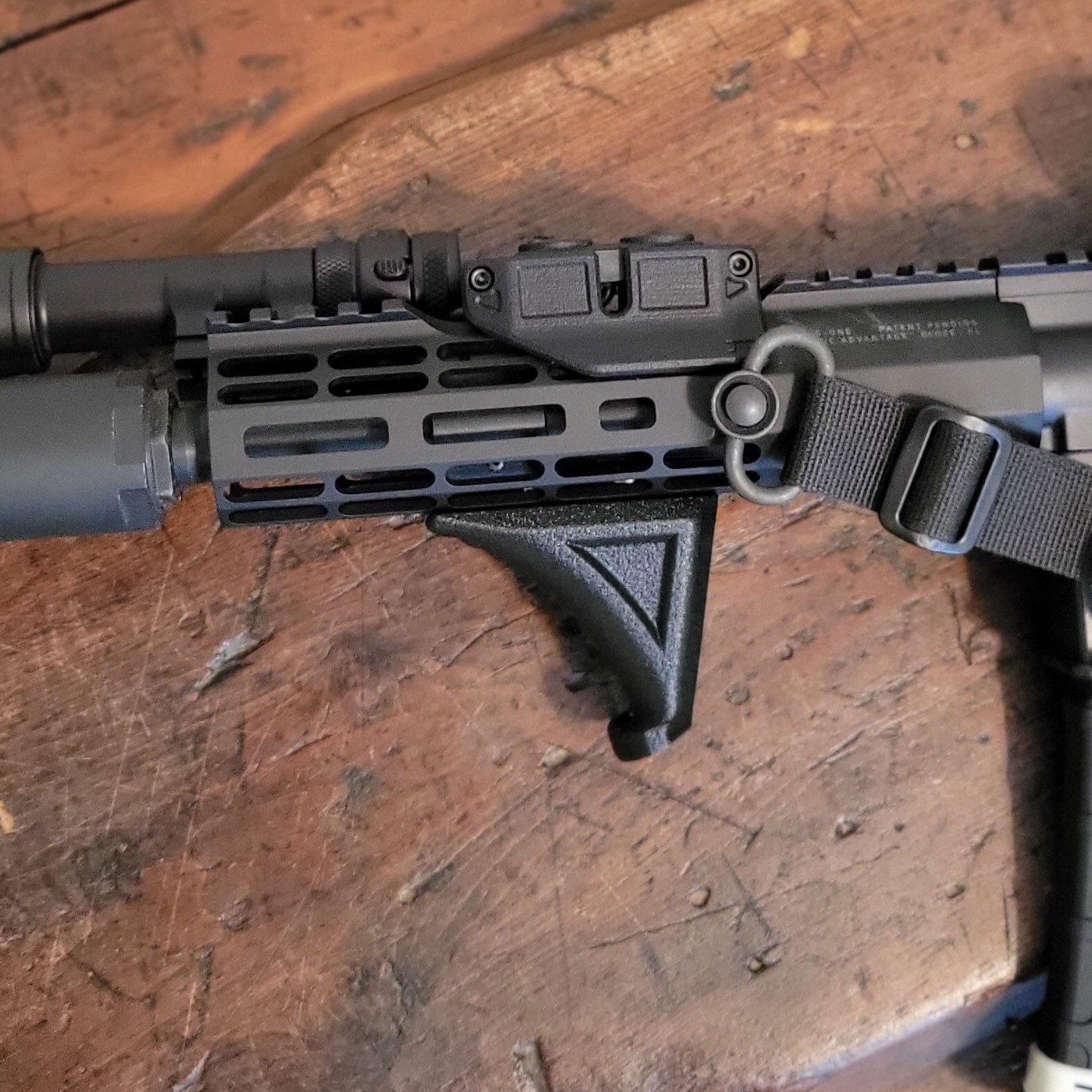 For the 4Bros M-Lok Angled Foregrip designed by a USPSA and Steel Challenge Grand Master shooter to improve rearward pressure, shop Four Brothers Holsters.