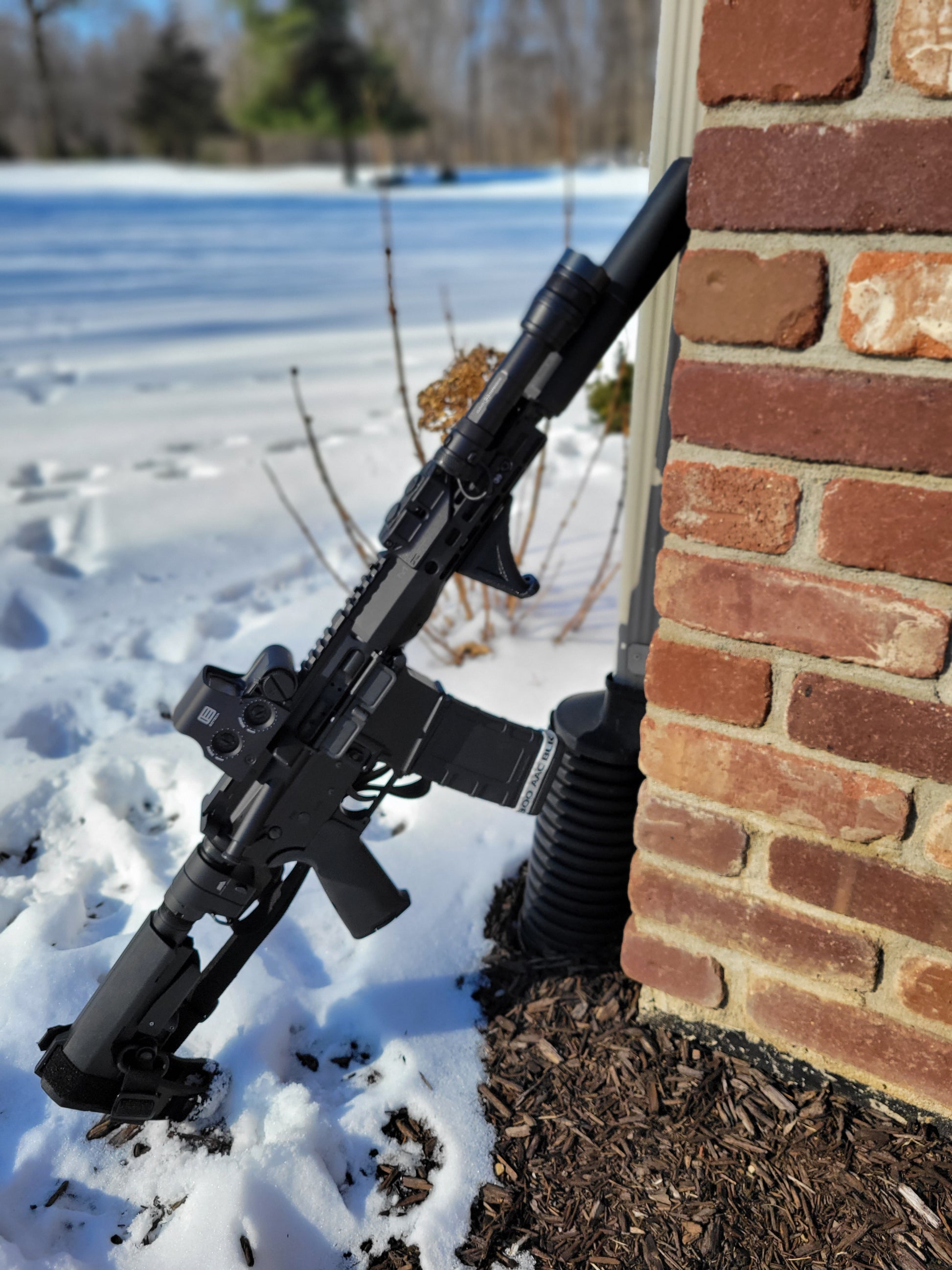 For the 4Bros M-Lok Angled Foregrip designed by a USPSA and Steel Challenge Grand Master shooter to improve rearward pressure, shop Four Brothers Holsters.