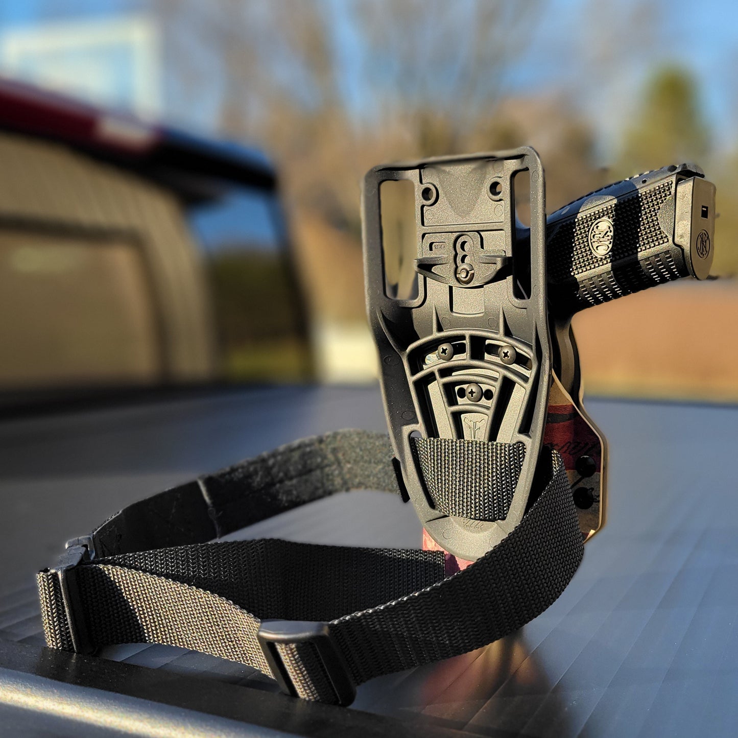 For the best, Outside Waistband OWB  FN 509 LS Edge with the Streamlight TLR-8 or TLR-8A Duty & Competition Style Kydex Holster, shop Four Brothers Holsters.