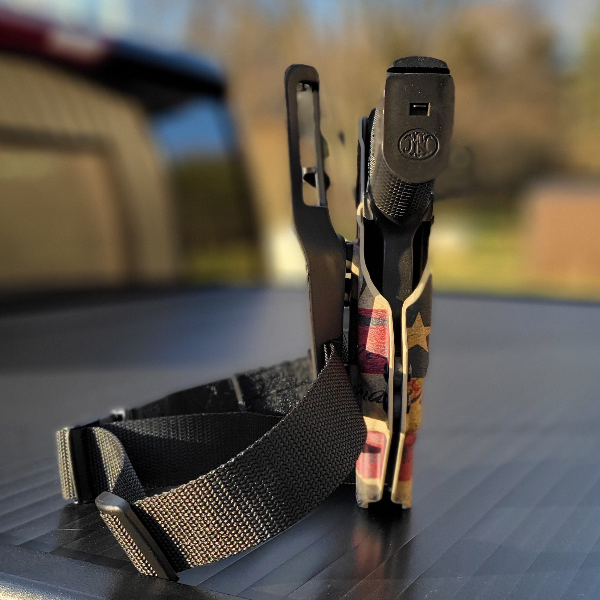 For the best, Outside Waistband OWB  FN 509 LS Edge with the Streamlight TLR-8 or TLR-8A Duty & Competition Style Kydex Holster, shop Four Brothers Holsters.