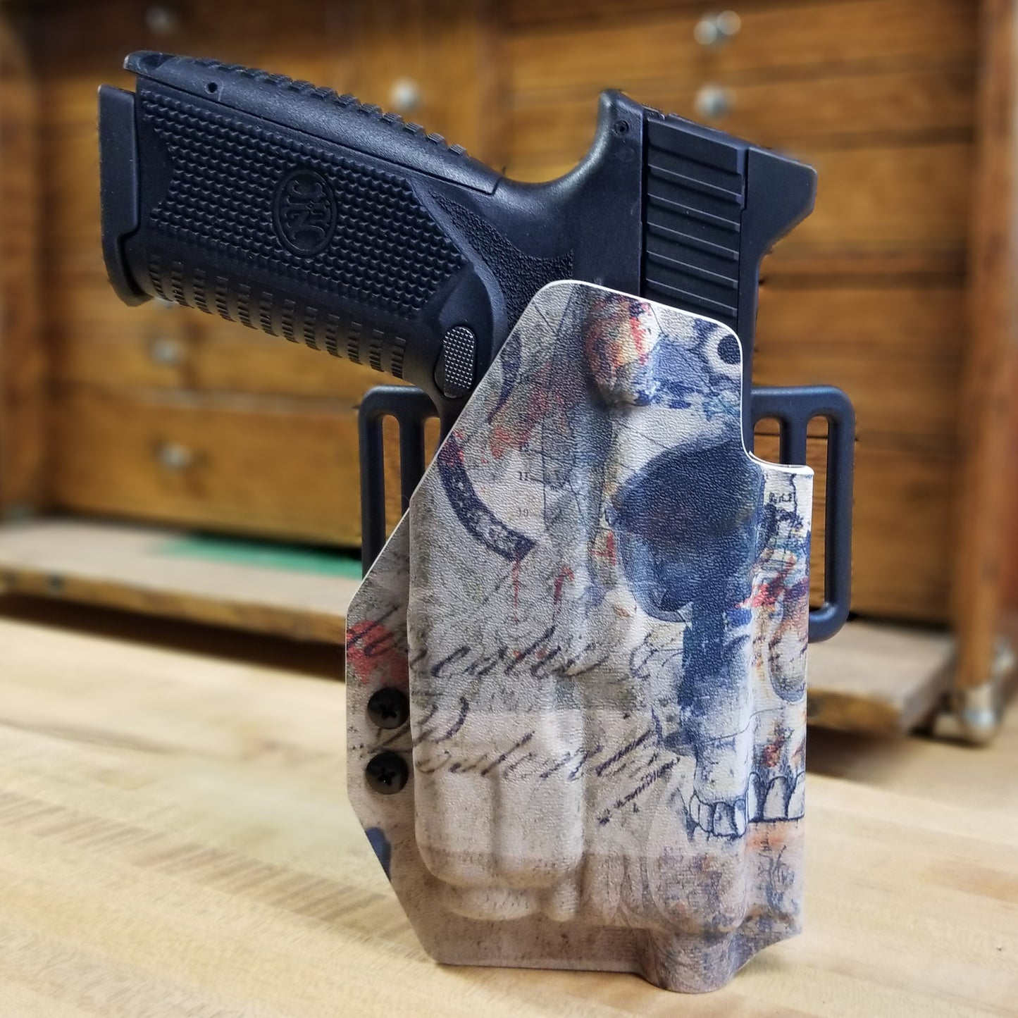 For the best Outside Waistband OWB Holster for the FN 509 compact, 509, and 509 Tactical & Streamlight TLR-7X, TLR-7 X & A, shop Four Brothers 4BROS Holsters.