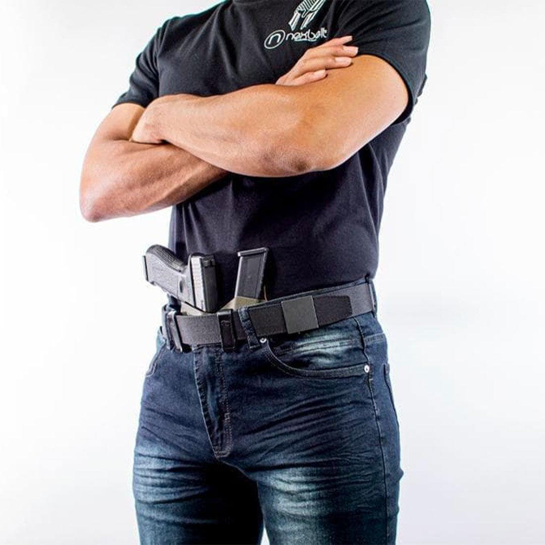 For the best, most comfortable appendix belt for Everyday Carry of your pistol or firearm, shop Four Brothers 4BROS Holsters for the Nextbelt 4BROS edition.