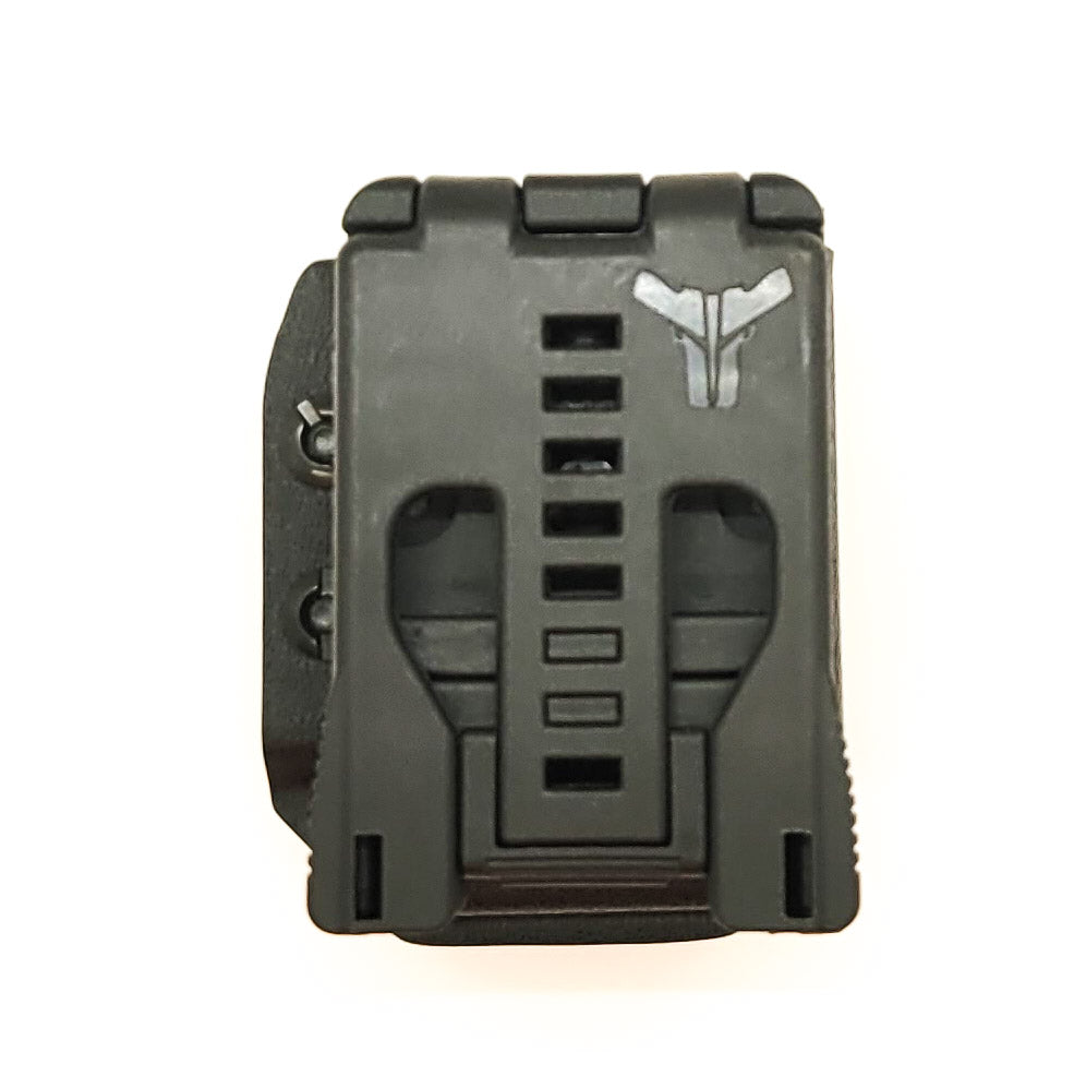 For the best OWB Outside Kydex Magazine Pouch for Sig, S&W, Walther, Glock and other double stack 10mm and 45 ACP pistol magazines shop Four Brothers Holsters.